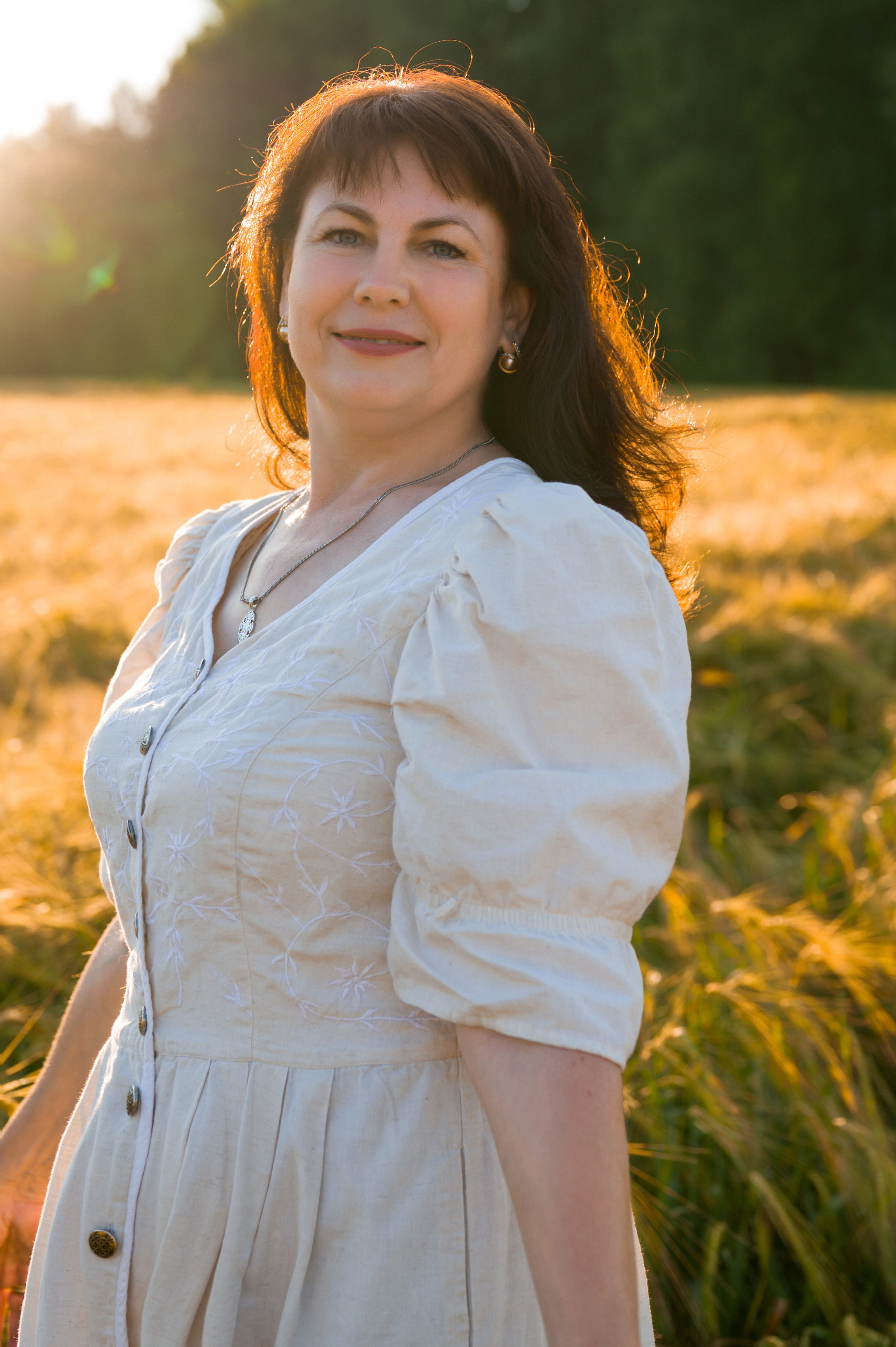 Фотосессия в поле (пшеница, рожь). Фотограф Юлия Кондратьева