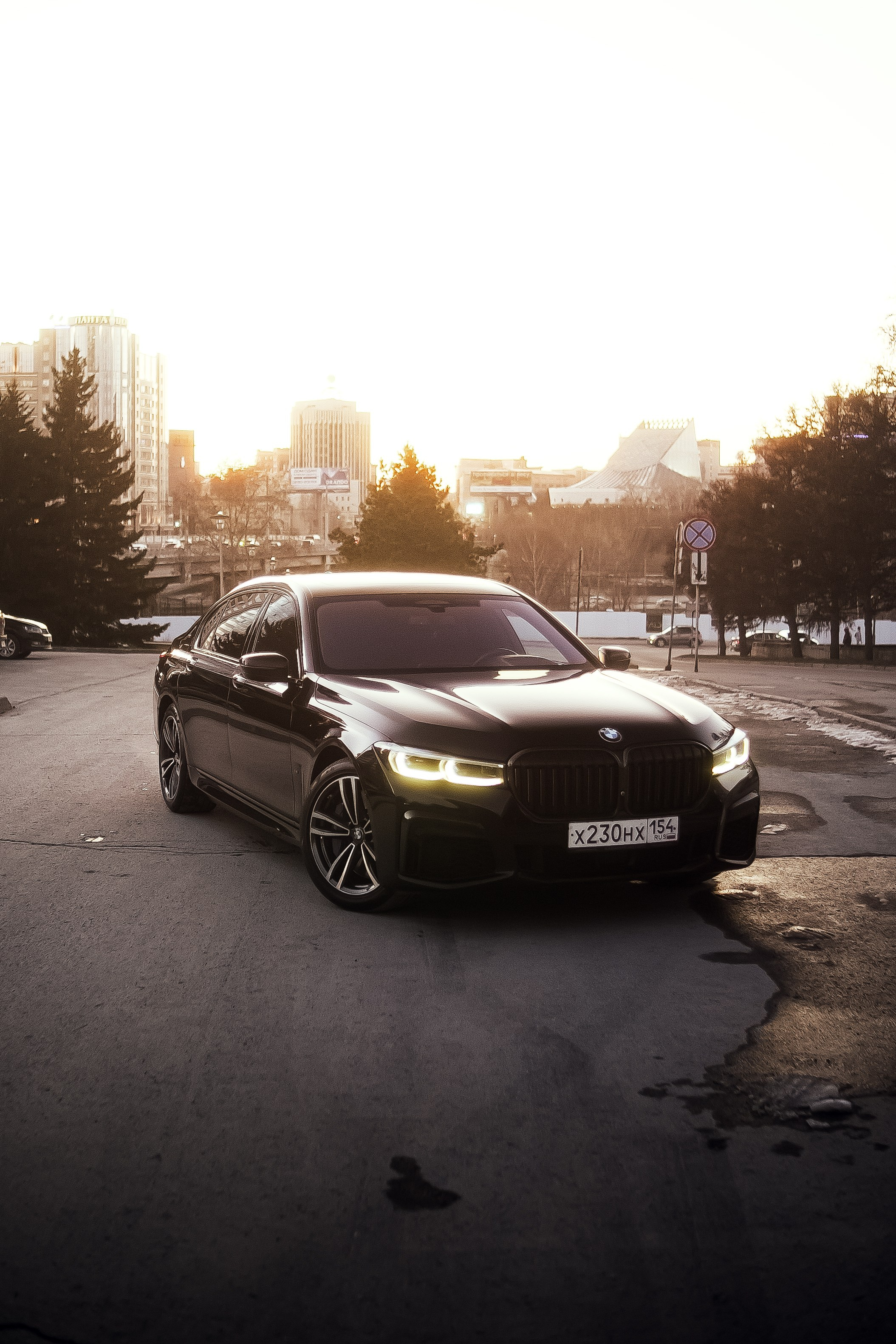 BMW 760Li. Фотограф в Новосибирске Владислав Унтерберг