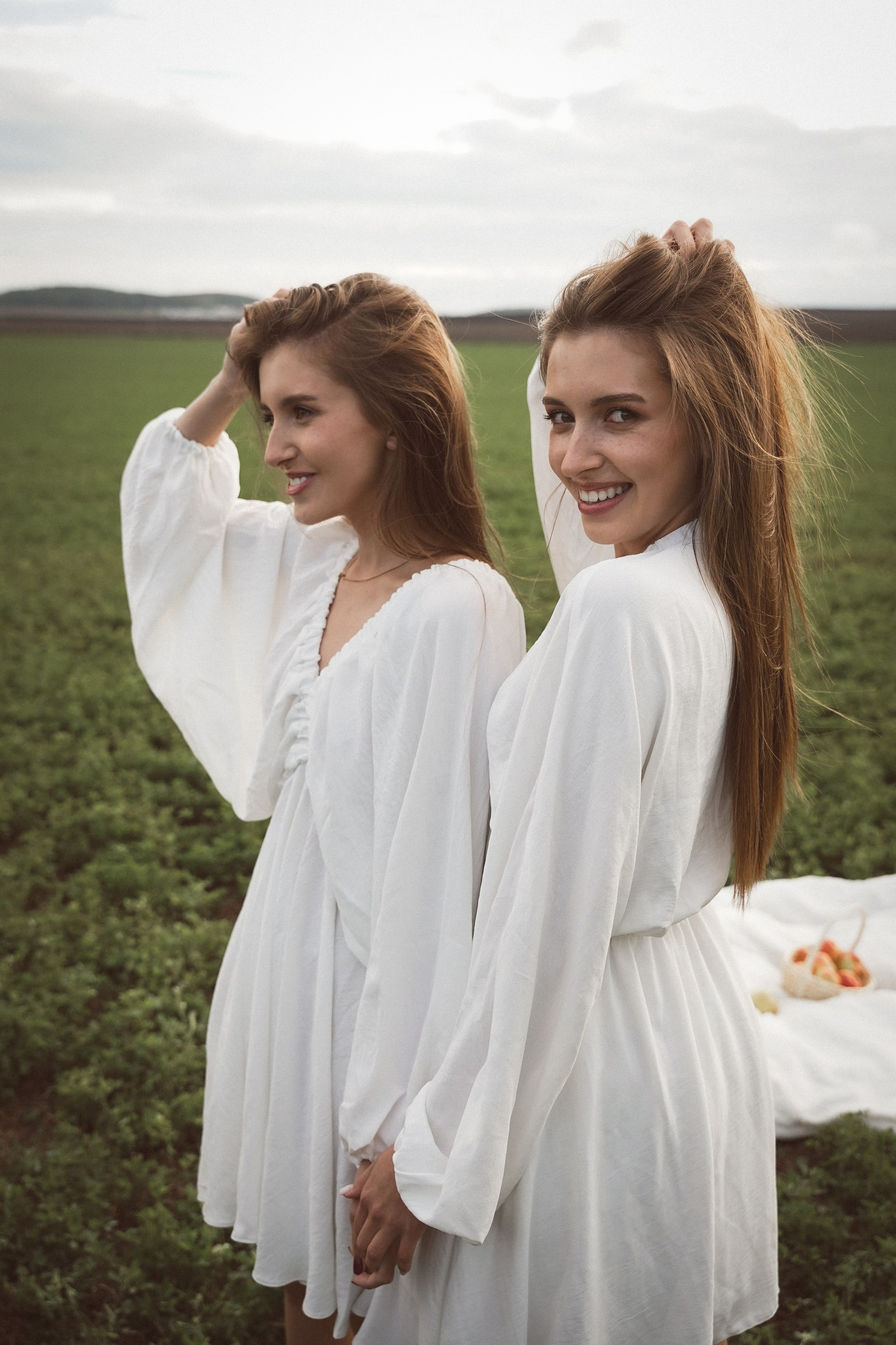 Прогулочная фотосессия в поле