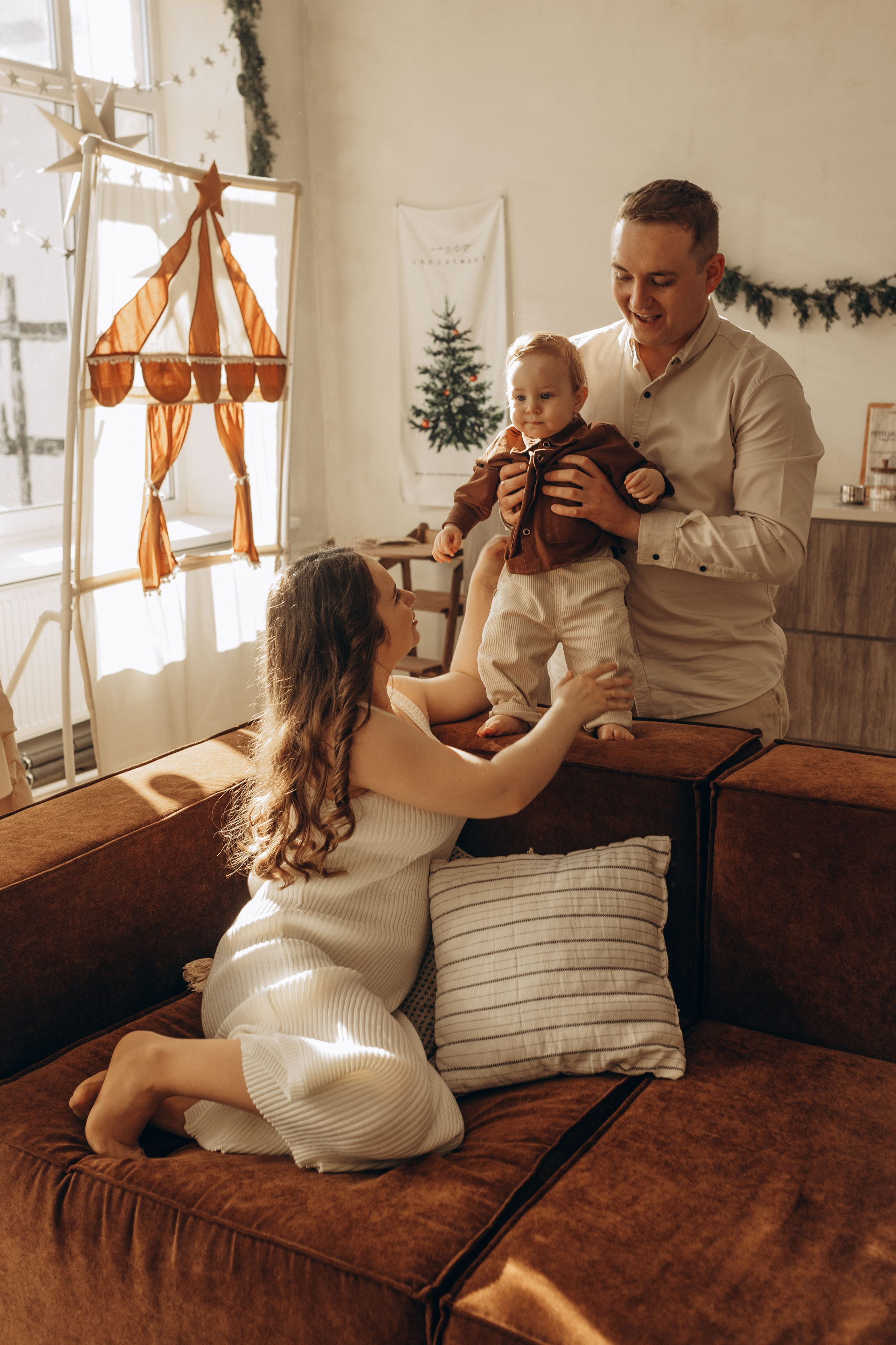 Новогодняя фотосессия в студии Редкое фото. Фотограф в Ставрополе Svetlana Matveeva