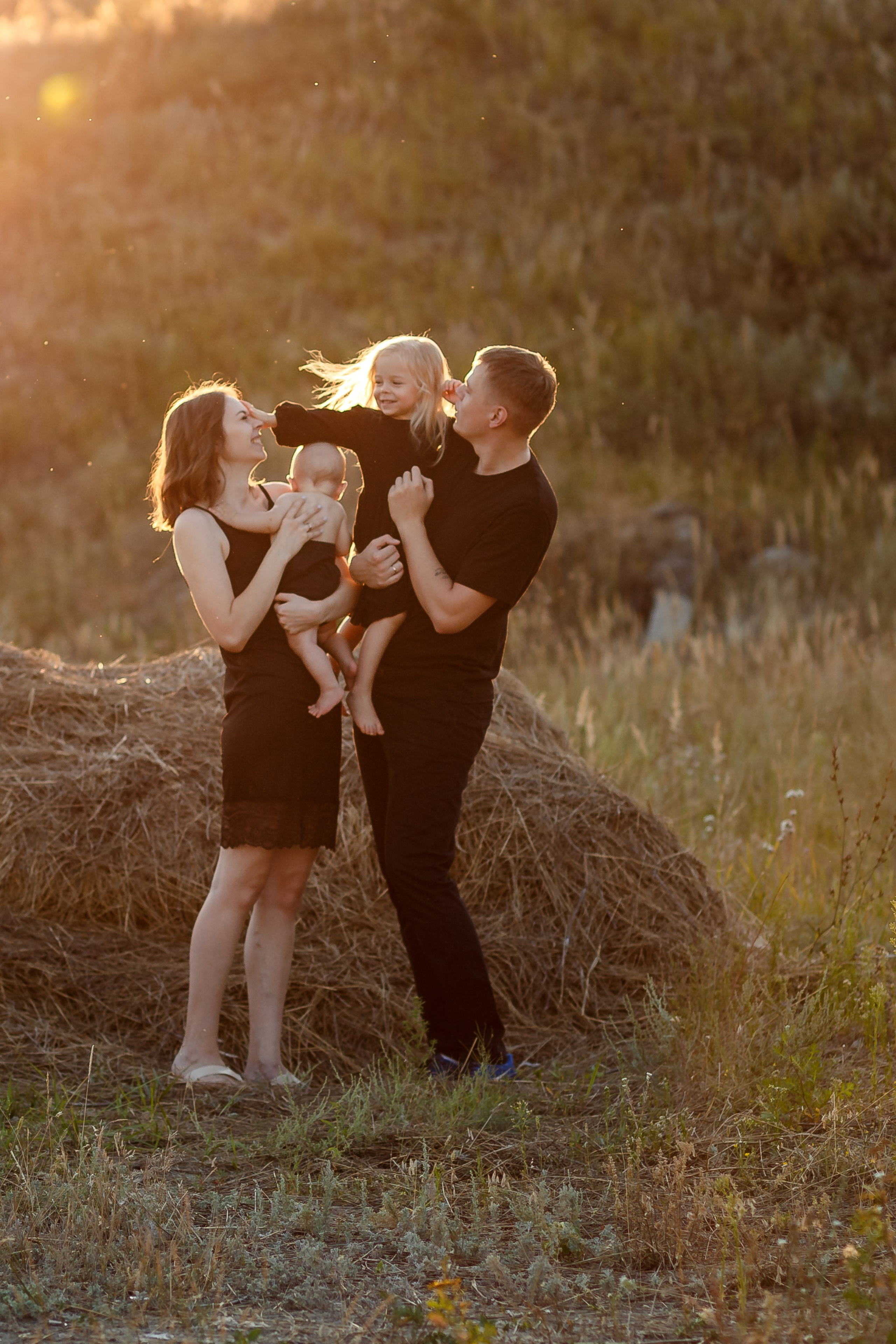 Закат в карьере. Семейный фотограф в Саратове Юлия Охотникова