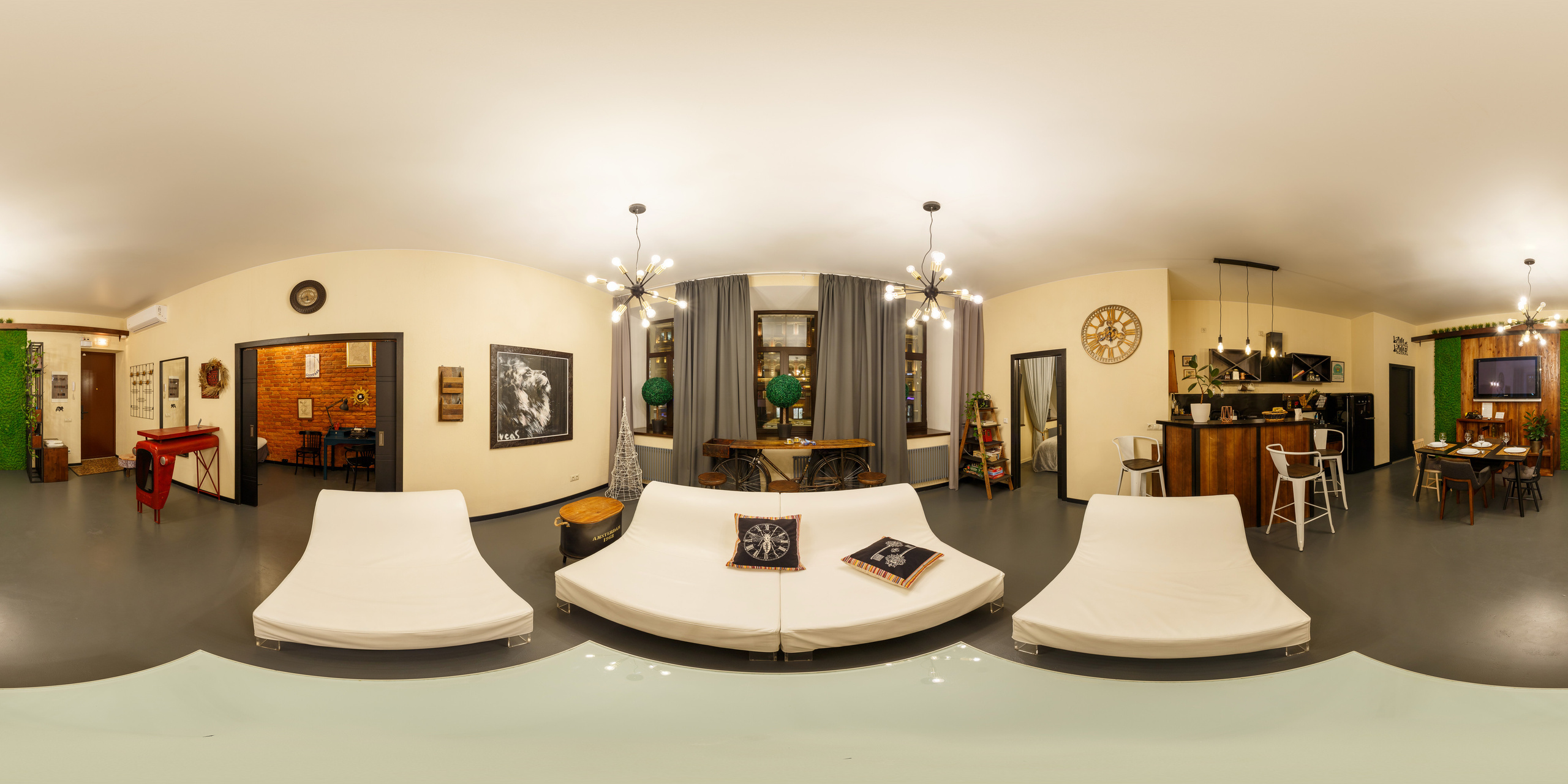 Квартира с посуточной арендой Энигма. Сергей Гусев — спортивная фотография, виртуальные туры, 3д панорамы