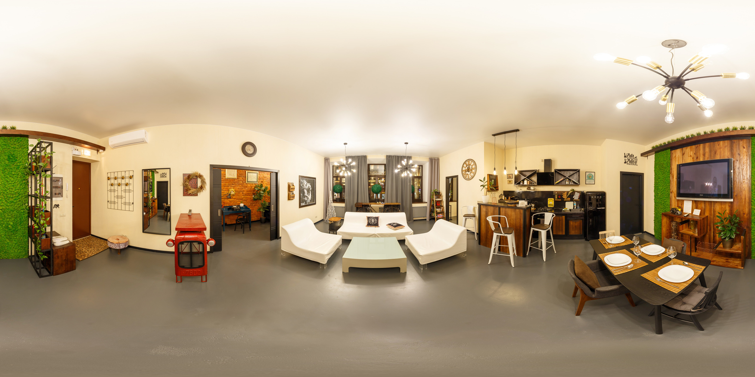 Квартира с посуточной арендой Энигма. Сергей Гусев — спортивная фотография, виртуальные туры, 3д панорамы