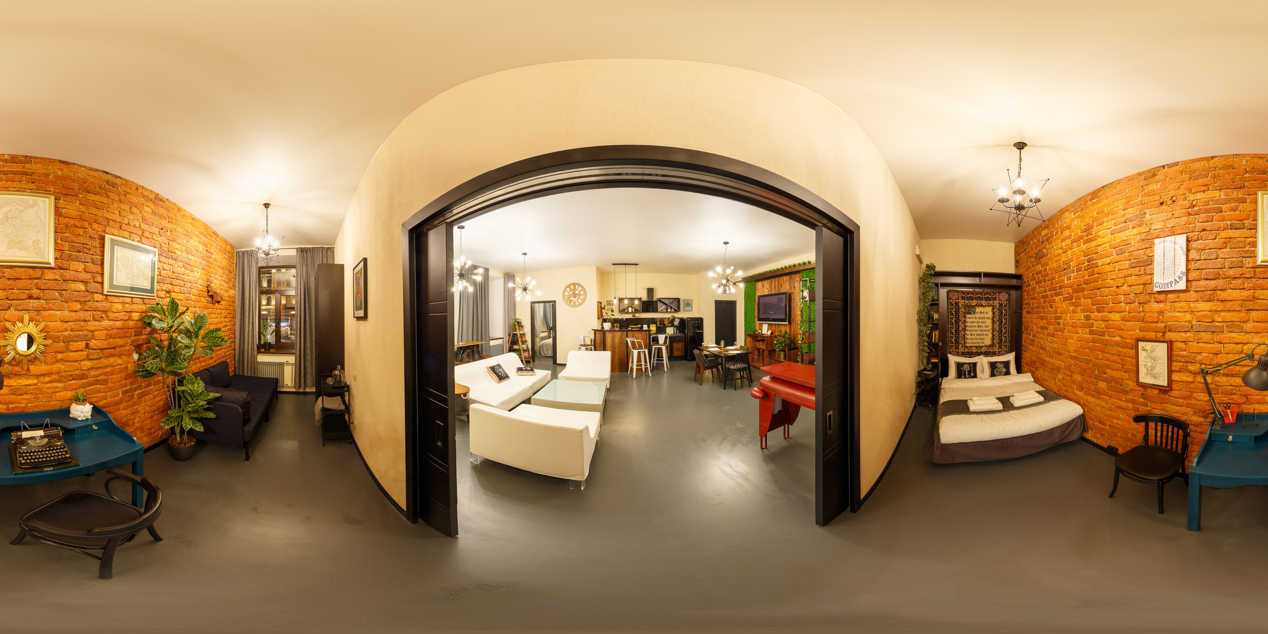 Квартира с посуточной арендой Энигма. Сергей Гусев — спортивная фотография, виртуальные туры, 3д панорамы