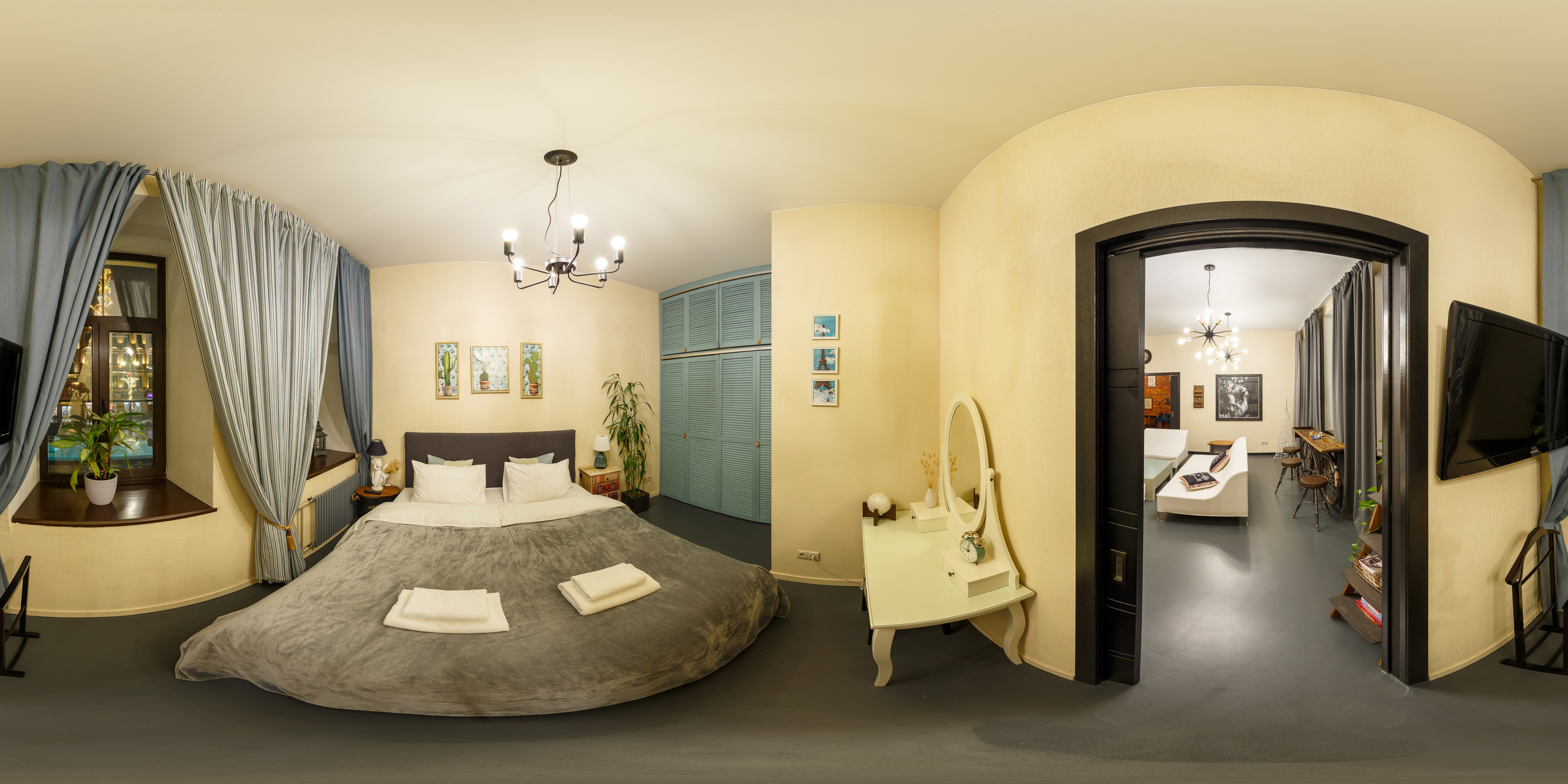 Квартира с посуточной арендой Энигма. Сергей Гусев — спортивная фотография, виртуальные туры, 3д панорамы