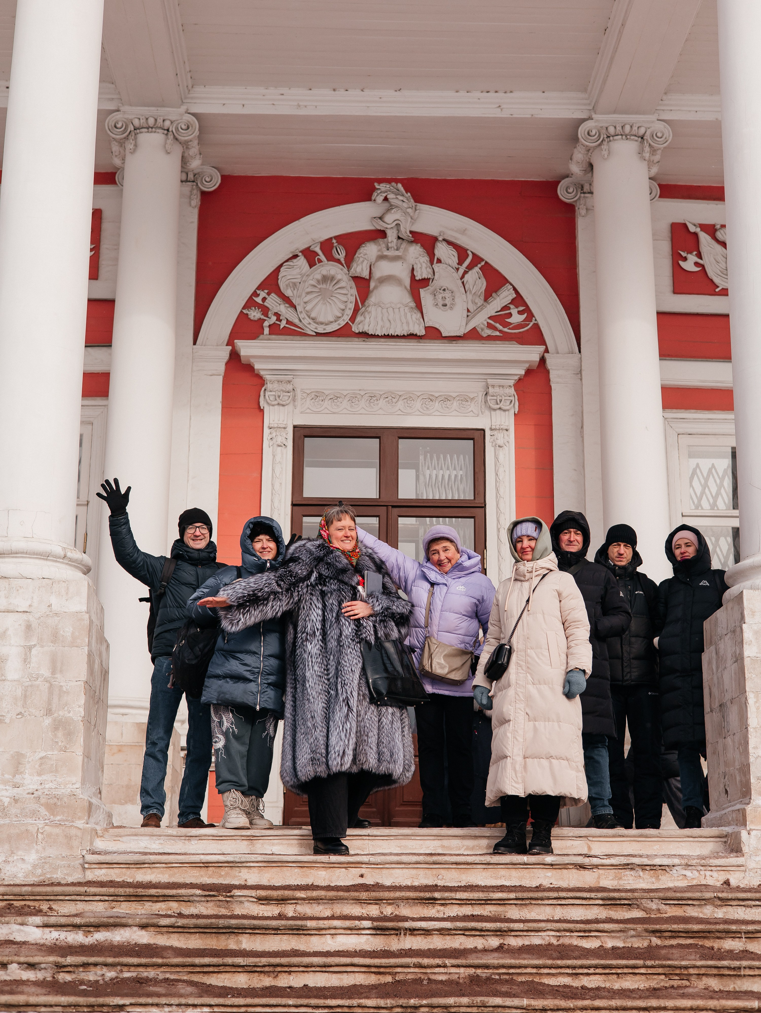 Фотоотчет с экскурсии в музей-заповедник «Кусково». Свадебный и репортажный фотограф в Москве