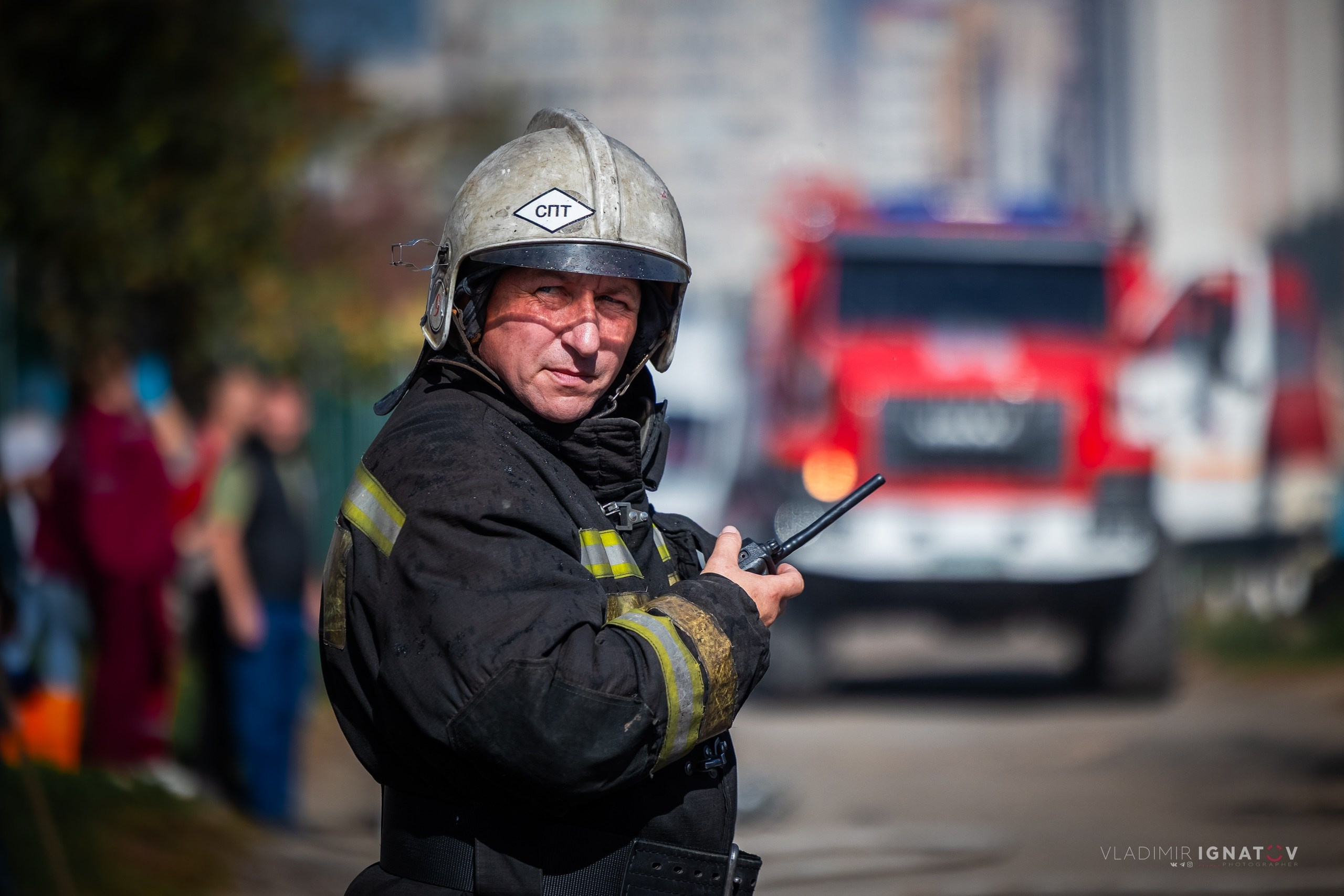 Пожарный репортёр Барнаул. Репортажный фотограф в Барнауле Владимир Игнатов