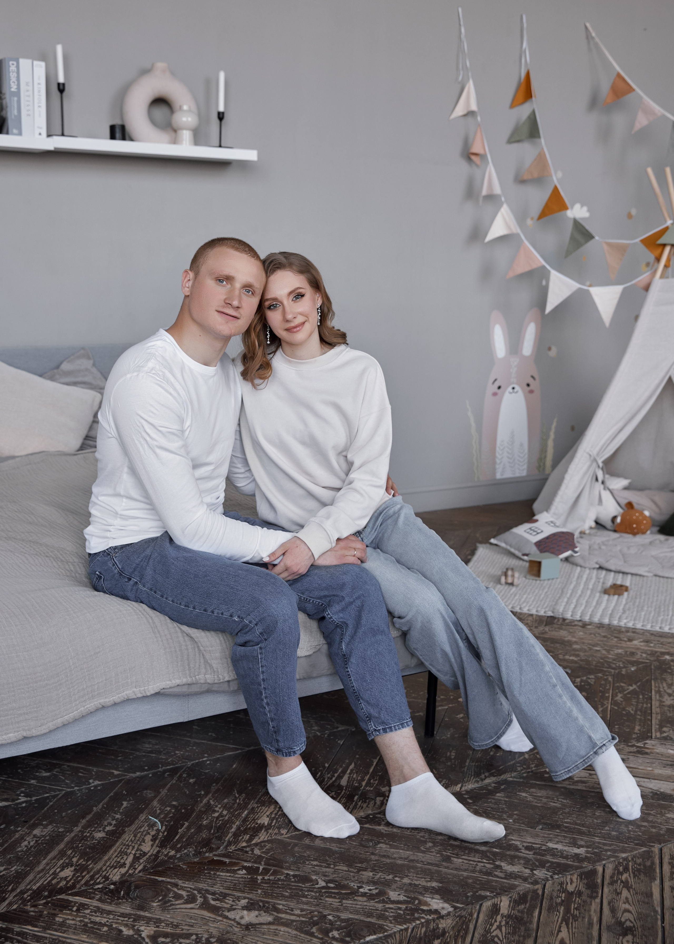 Семейная в студии. Фотограф Тольятти Екатерина Шести