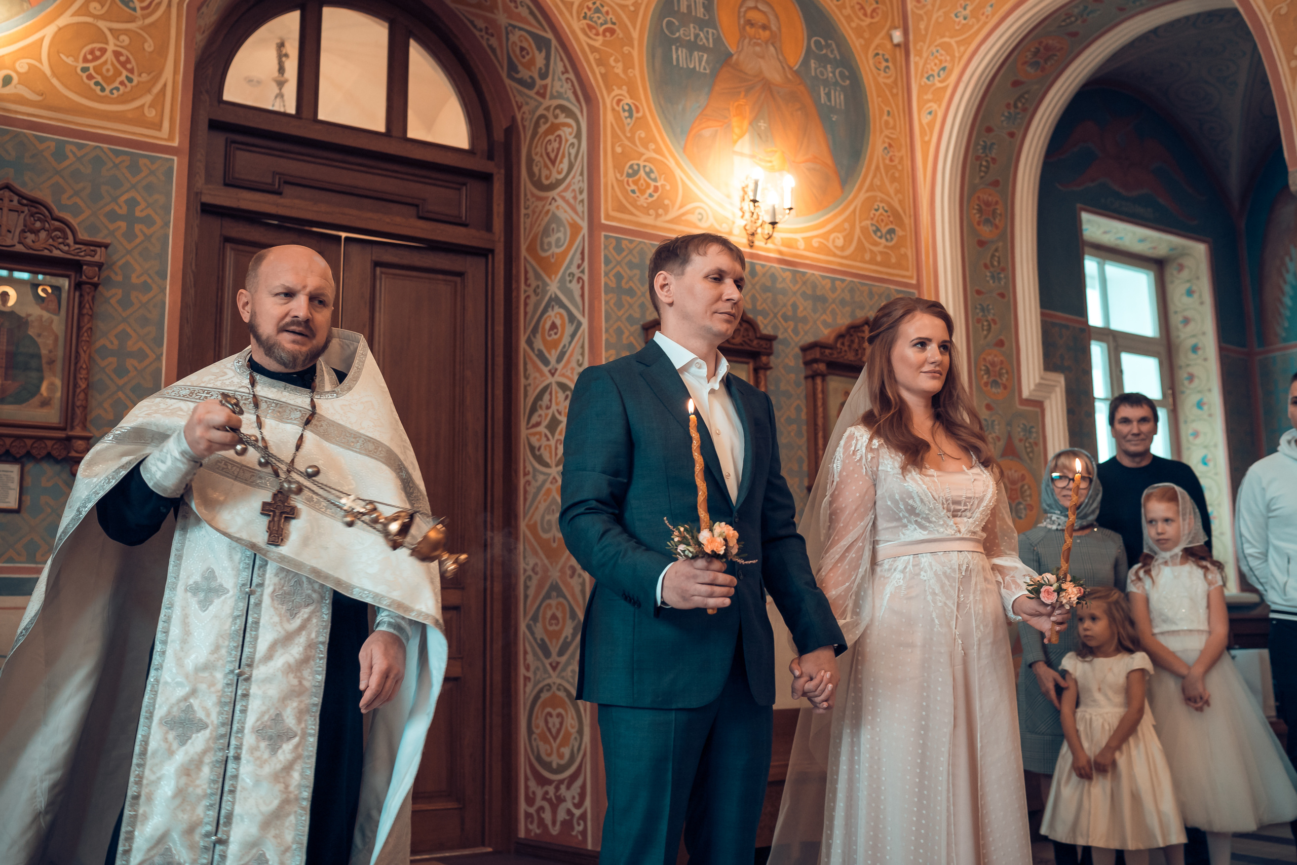 Венчание Антона и Светланы Храм Иоанна Предтечи. Фотограф на Крещение и Венчание в Красноярске Рамазанова Юлия