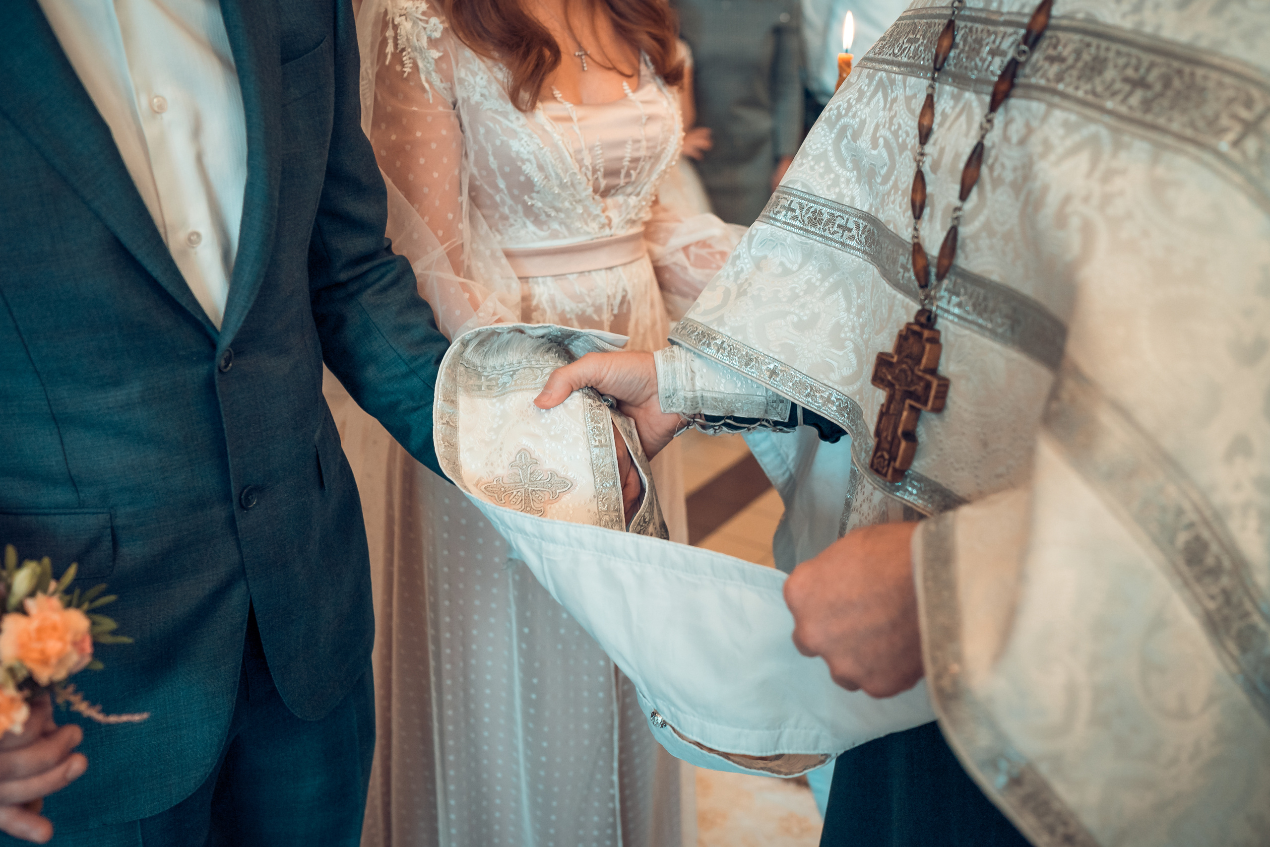 Венчание Антона и Светланы Храм Иоанна Предтечи. Фотограф на Крещение и Венчание в Красноярске Рамазанова Юлия