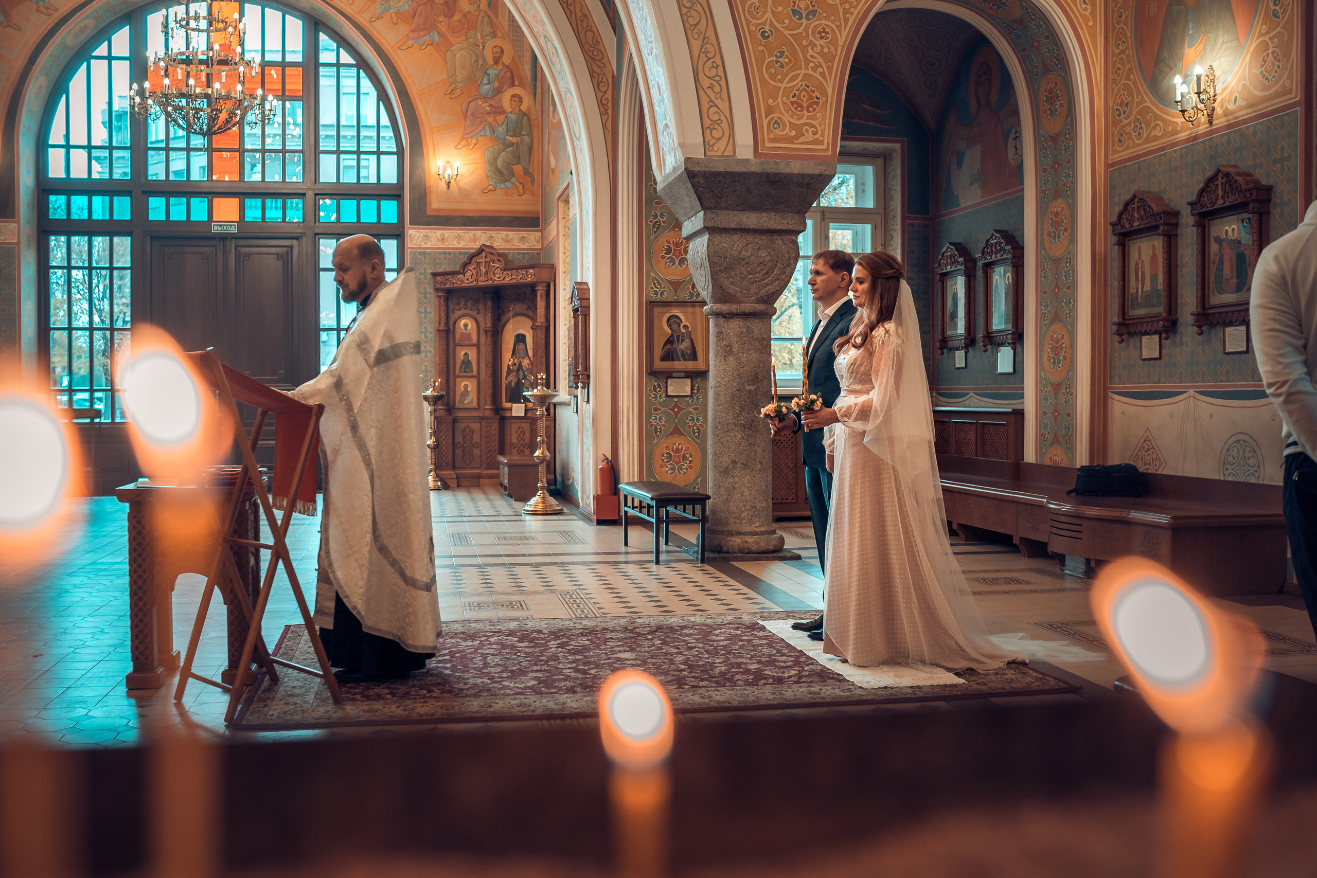 Венчание Антона и Светланы Храм Иоанна Предтечи. Фотограф на Крещение и Венчание в Красноярске Рамазанова Юлия