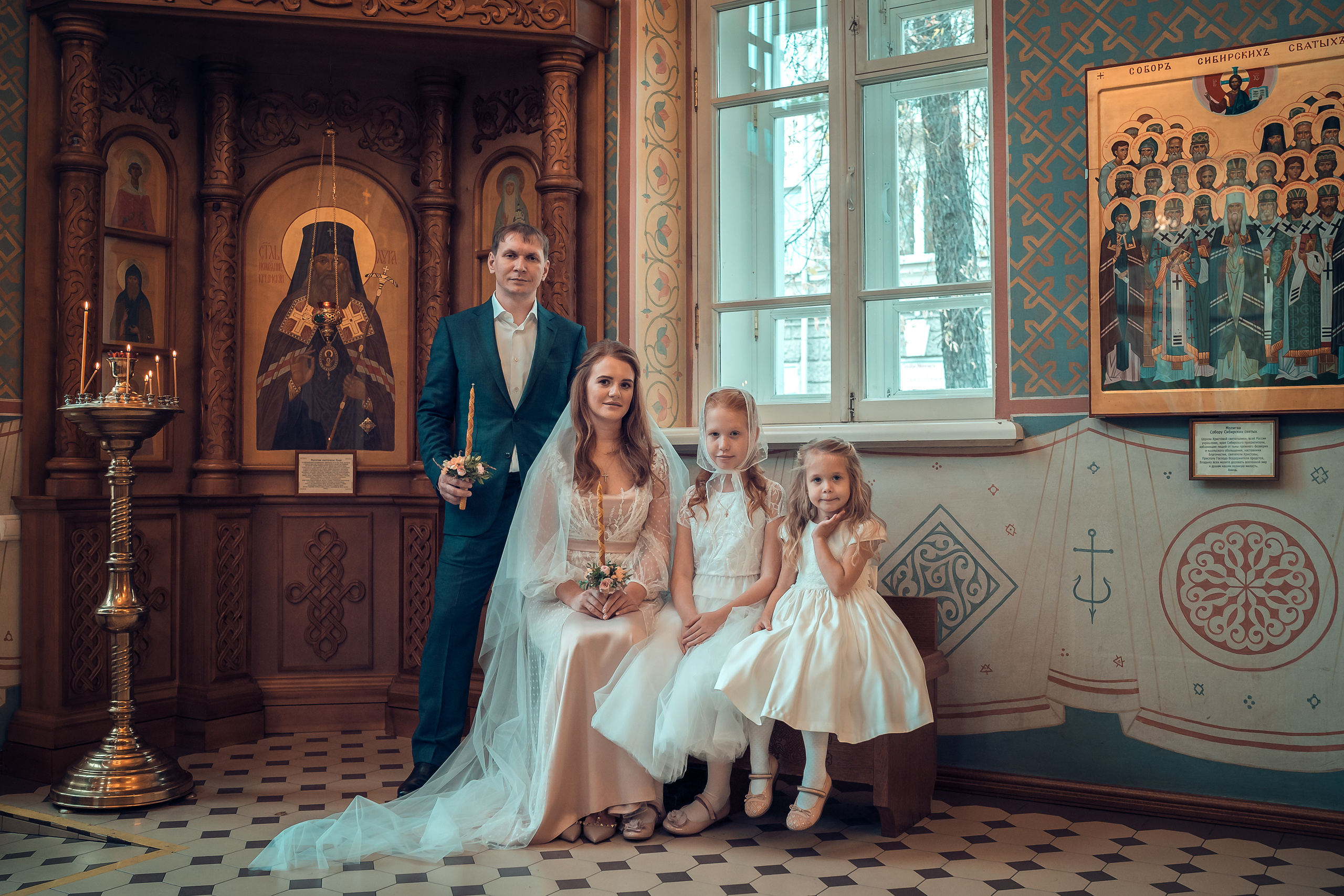 Венчание Антона и Светланы Храм Иоанна Предтечи. Фотограф на Крещение и Венчание в Красноярске Рамазанова Юлия