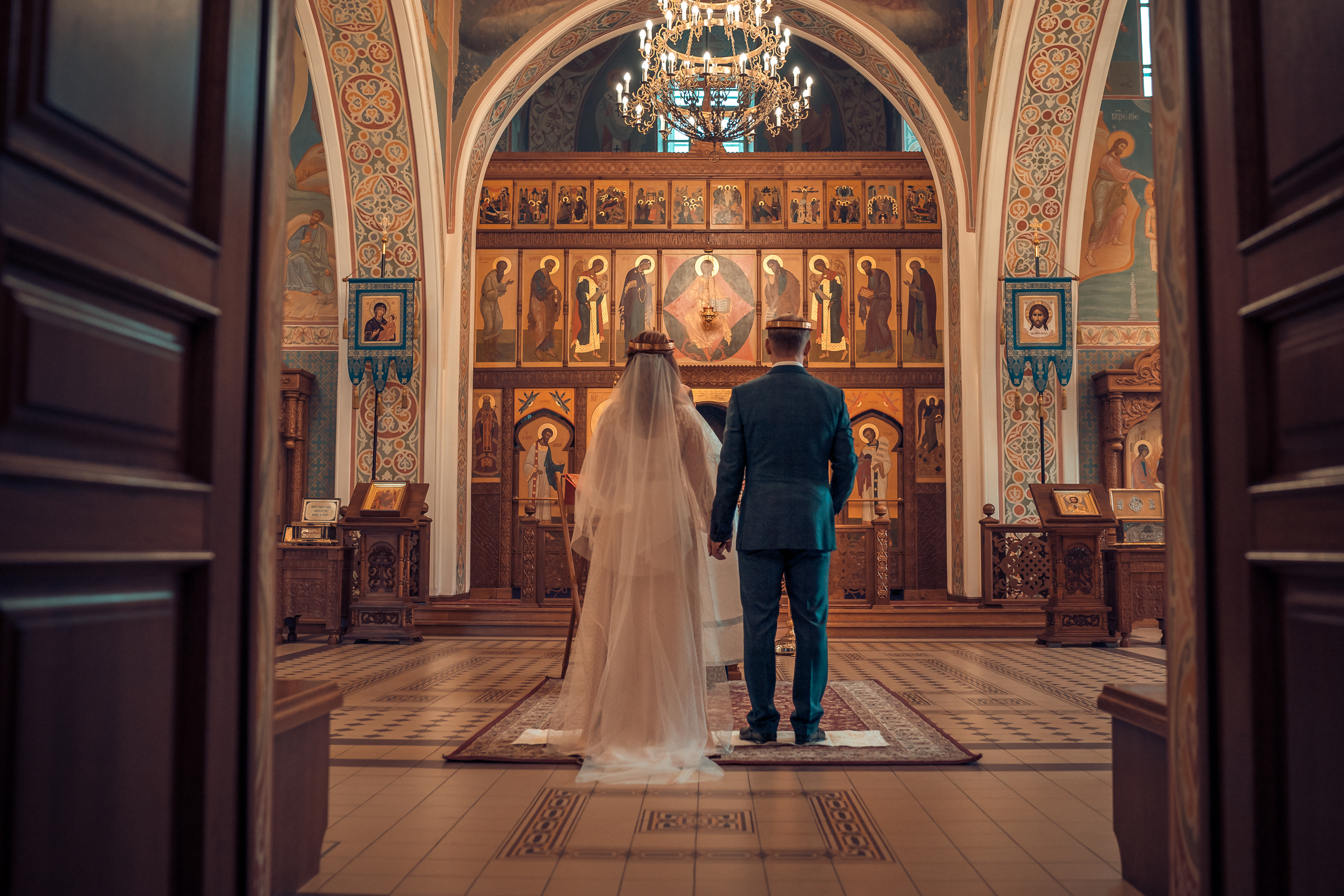 Венчание Антона и Светланы Храм Иоанна Предтечи. Фотограф на Крещение и Венчание в Красноярске Рамазанова Юлия