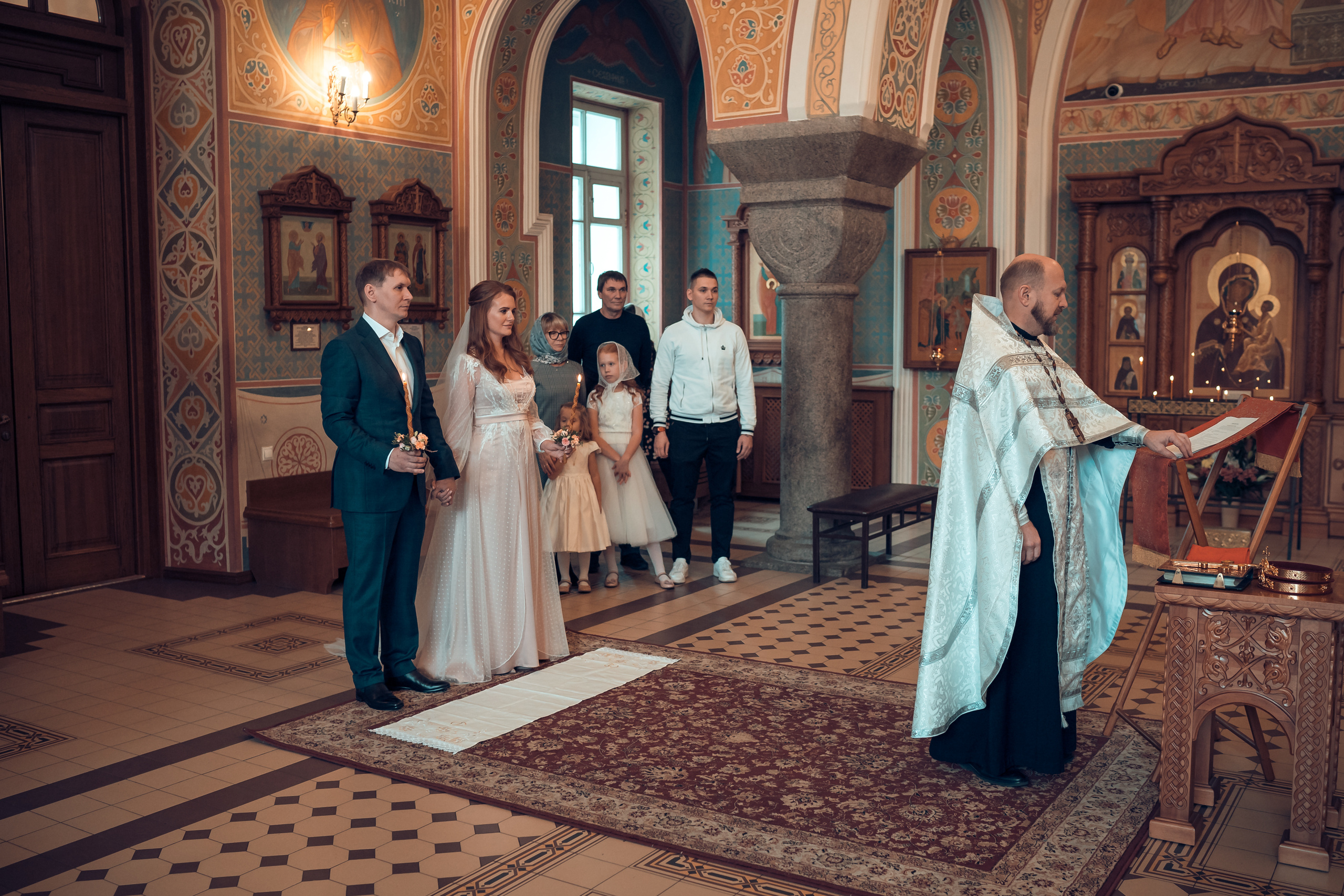 Венчание Антона и Светланы Храм Иоанна Предтечи. Фотограф на Крещение и Венчание в Красноярске Рамазанова Юлия