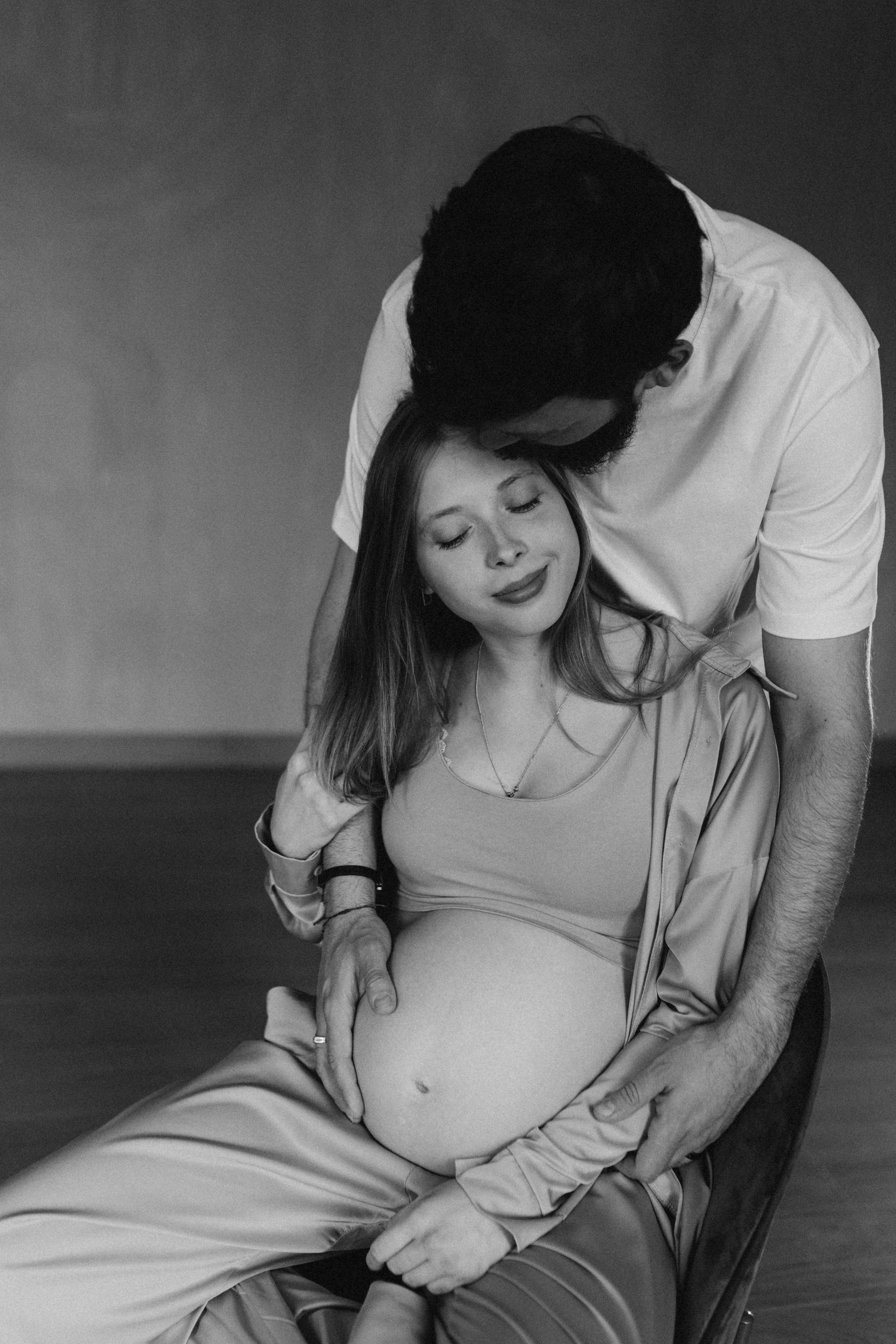 12.04 Илья и Даша. В ожидании чуда. Семейный и домашний фотограф Советский Югорск Екатерина Цыганок