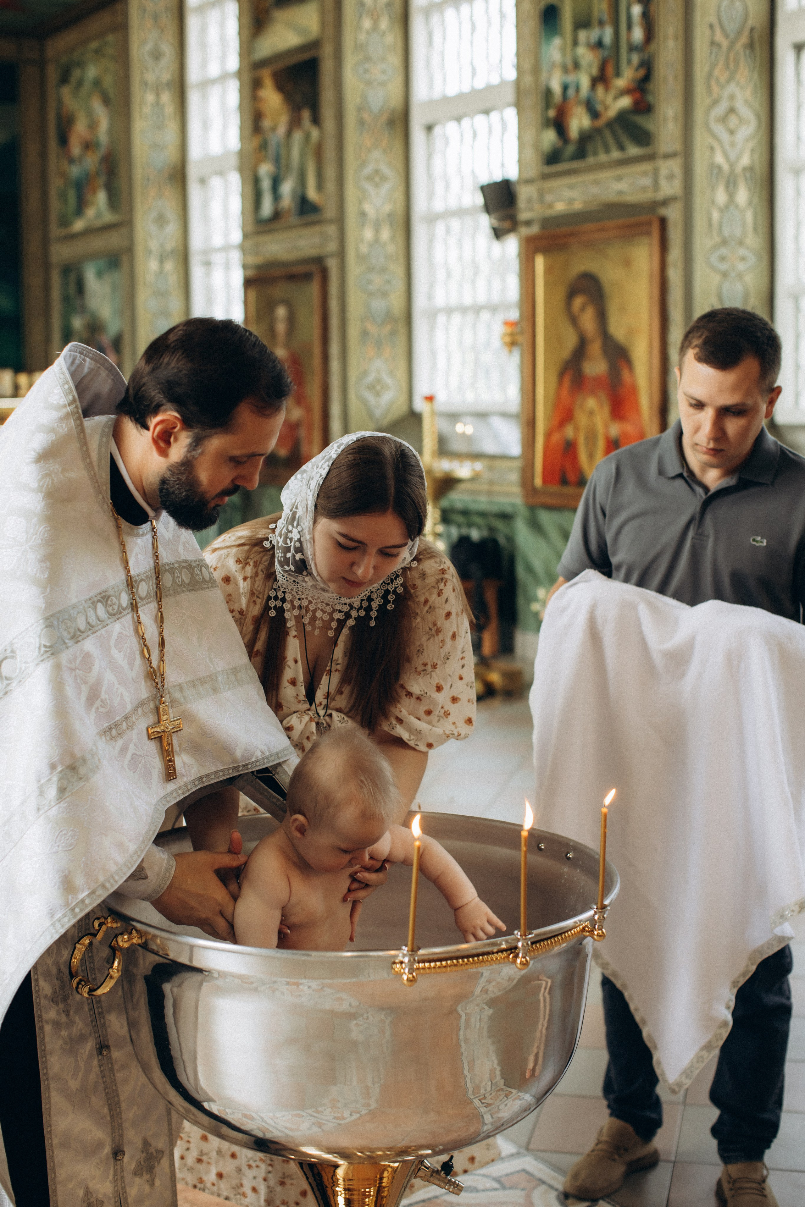 Таинство крещения Ванечки. Семейный фотограф в Ростове-на-Дону Мария Ожогина