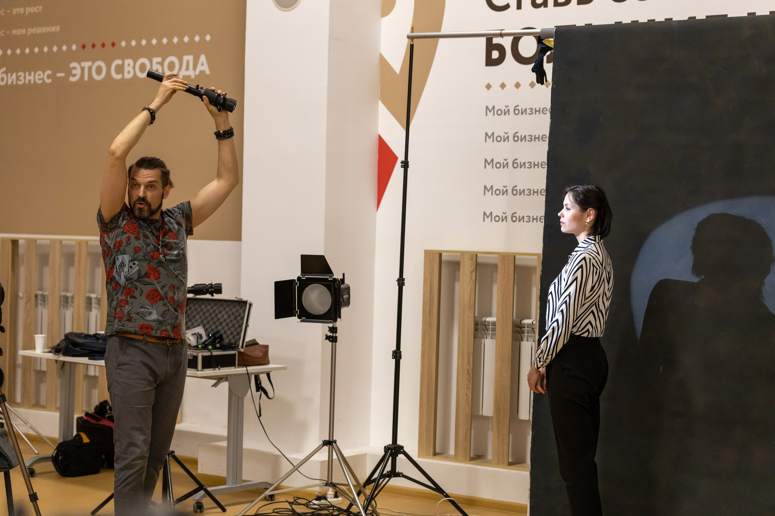 Репортаж для Мой Бизнес — Мастеркласс Павла Ребанда. Фотограф в Туле Крупский АнДРей. Фотостудия «КАДР71» в Туле