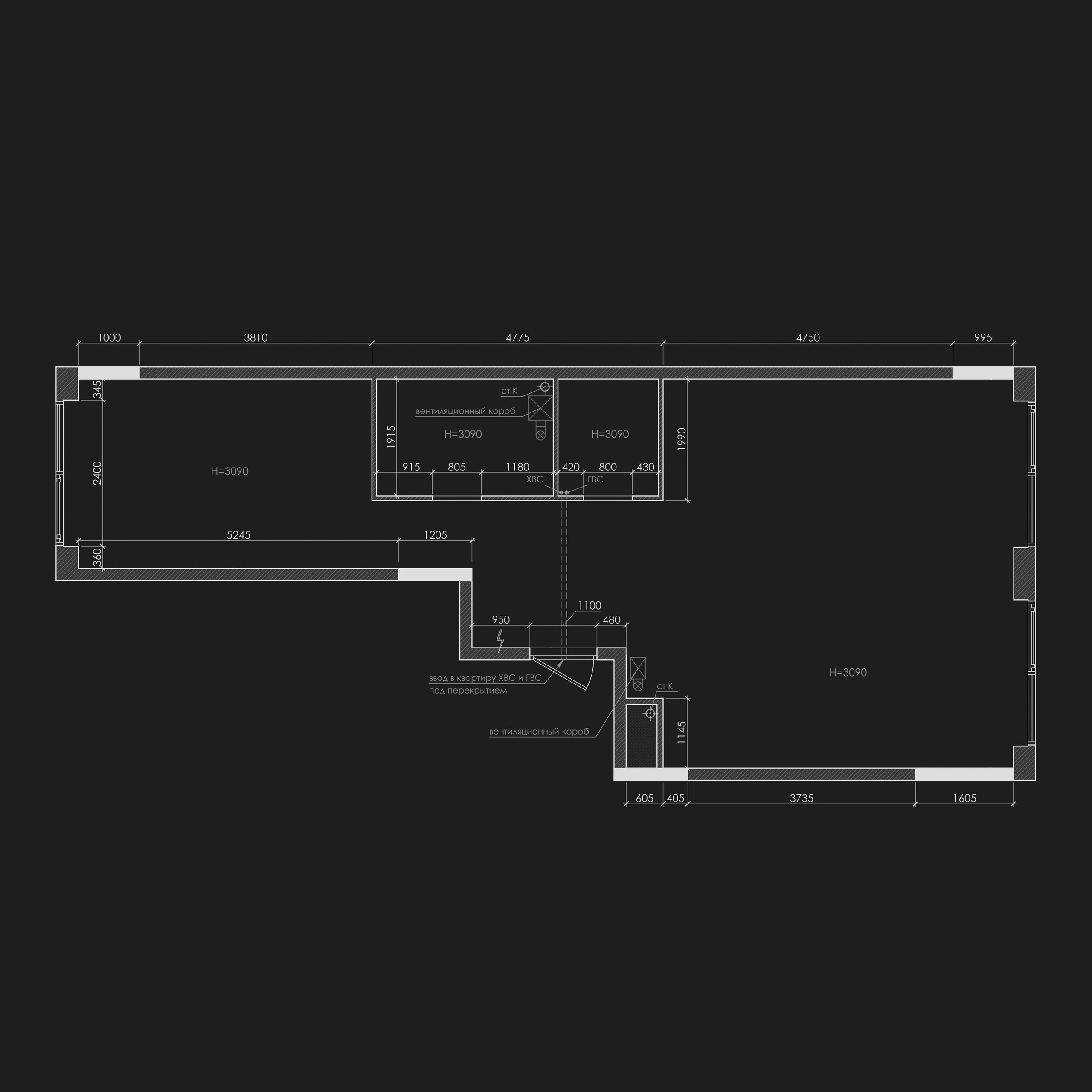 Планировка квартиры в Москве — цена и заказ | ABRISPRO