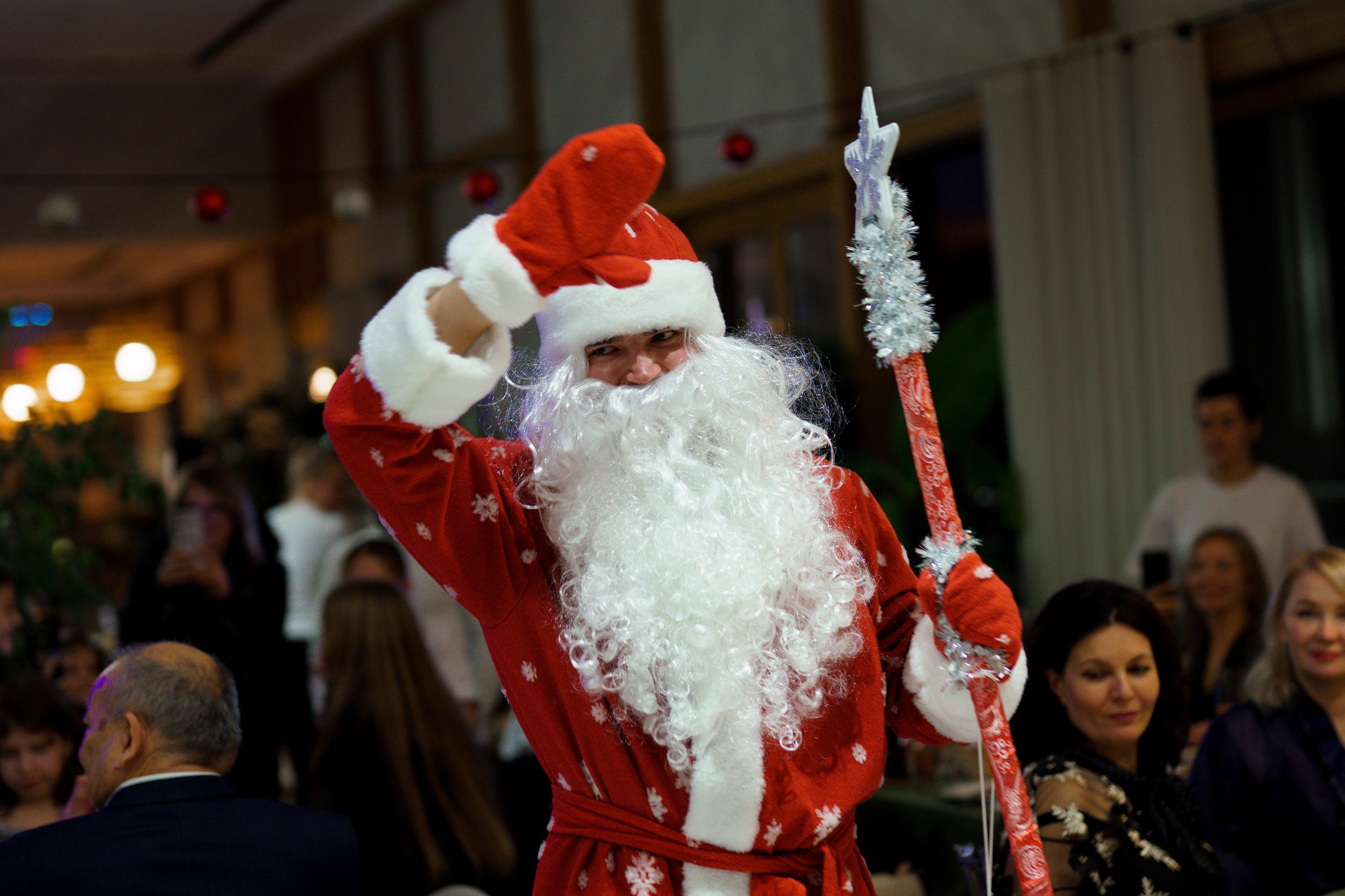 Новогодний вечер в ресторане