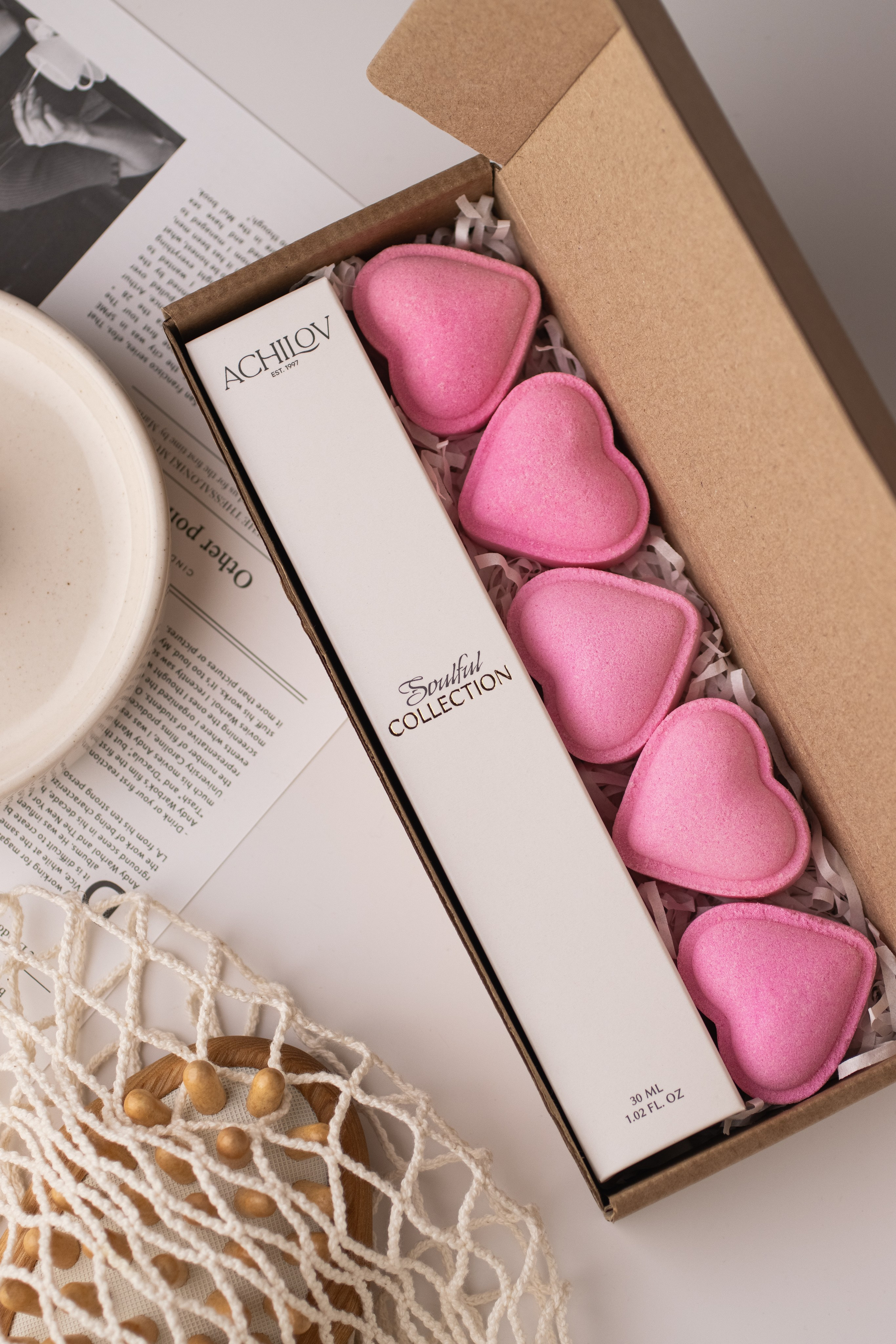 Набор бомбочек и диффузор. Предметный фотограф в Балашихе Анастасия Михайлова