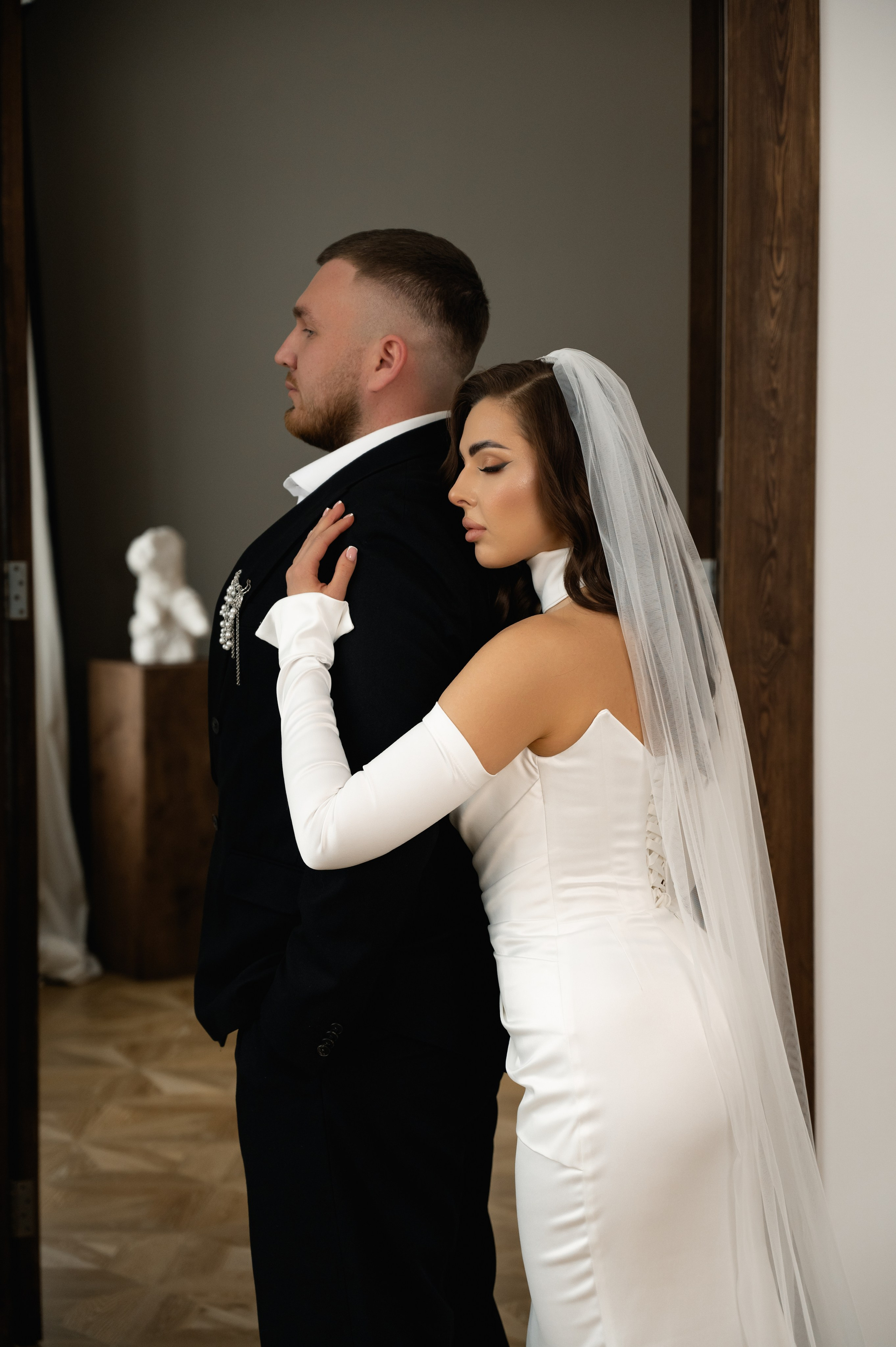 Свадебная фотосессия в студии. Свадебный и семейный фотограф в Краснодаре Алина Мельник