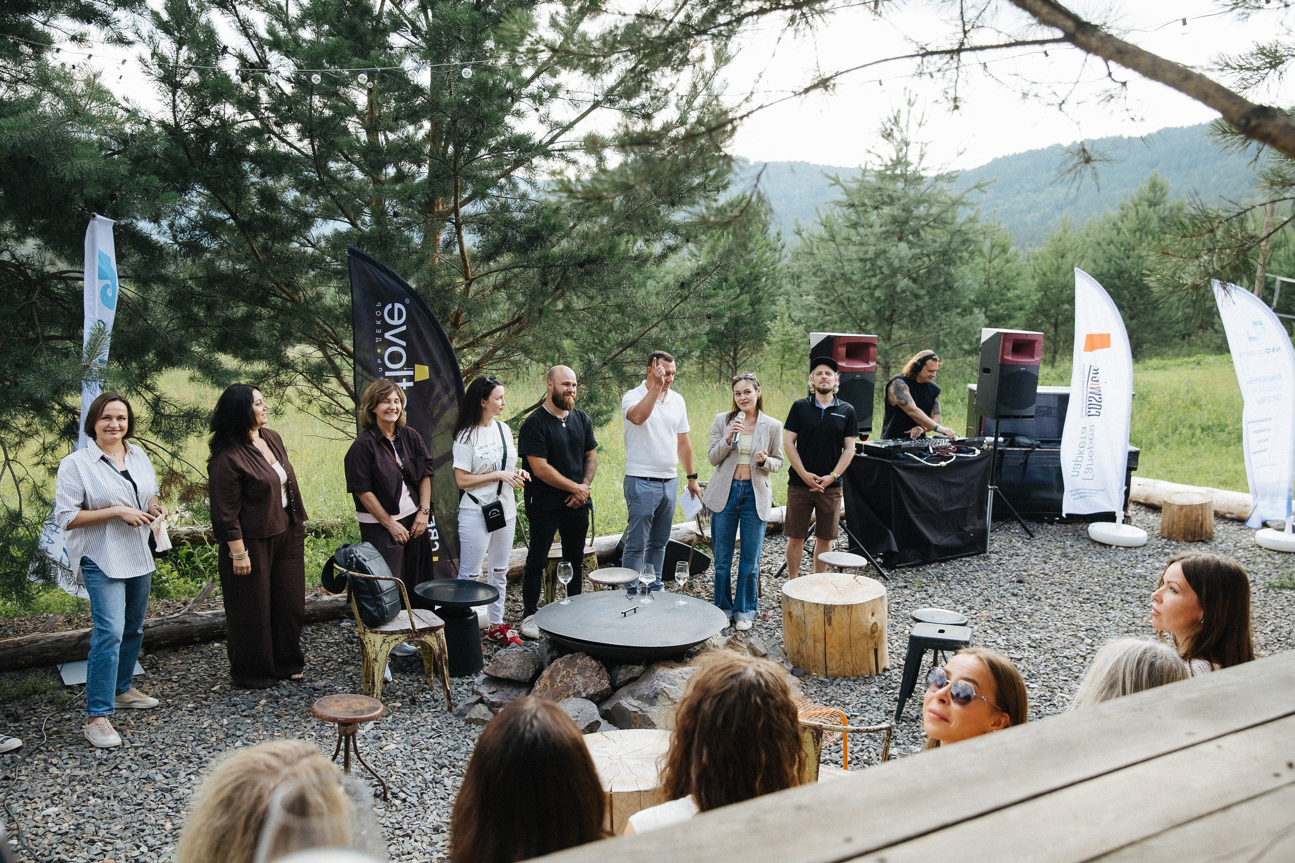 Design Camp Выезд с дизайнерами в Black Pine. Фотограф в Красноярске Надежда Воскресенская