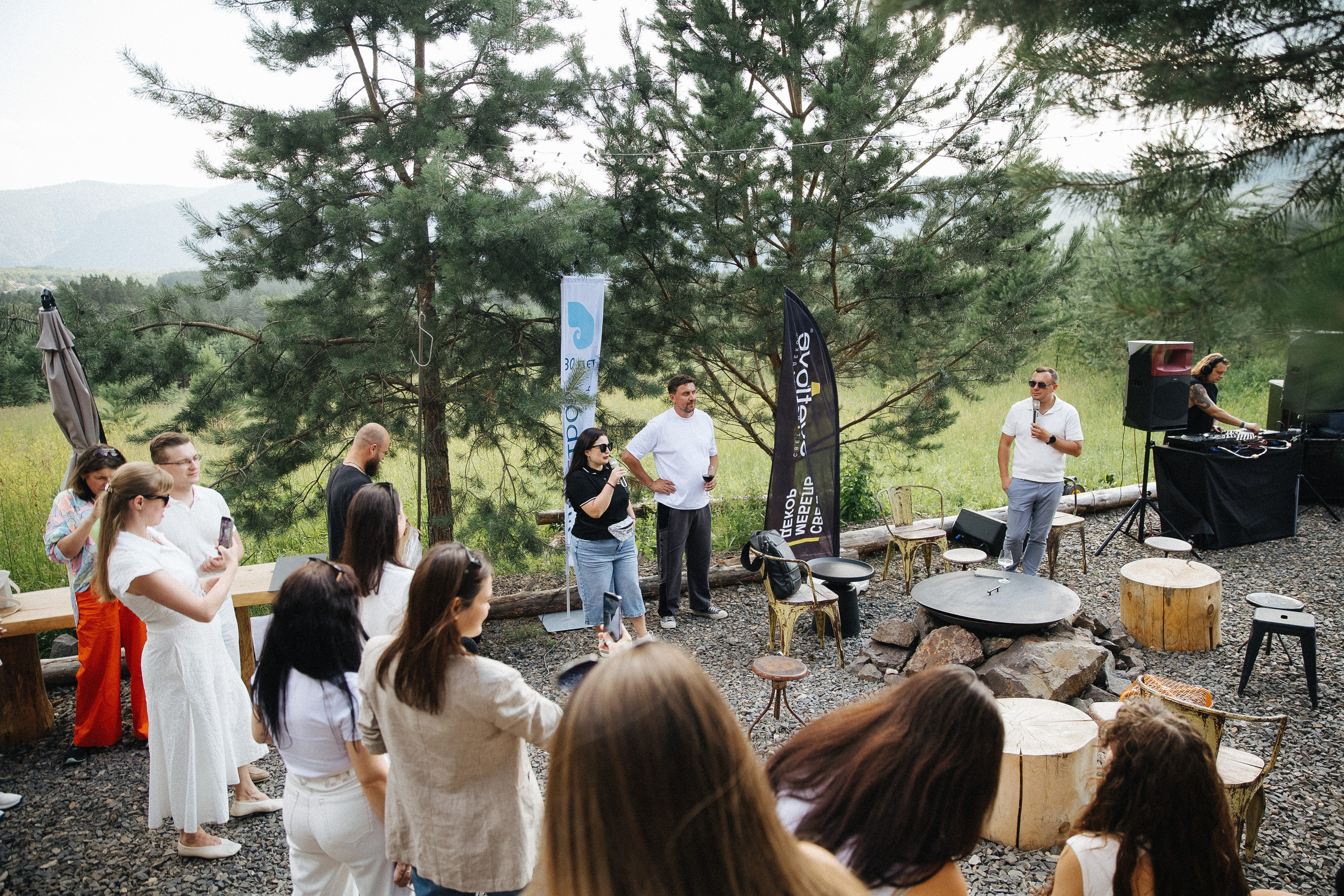 Design Camp Выезд с дизайнерами в Black Pine. Фотограф в Красноярске Надежда Воскресенская