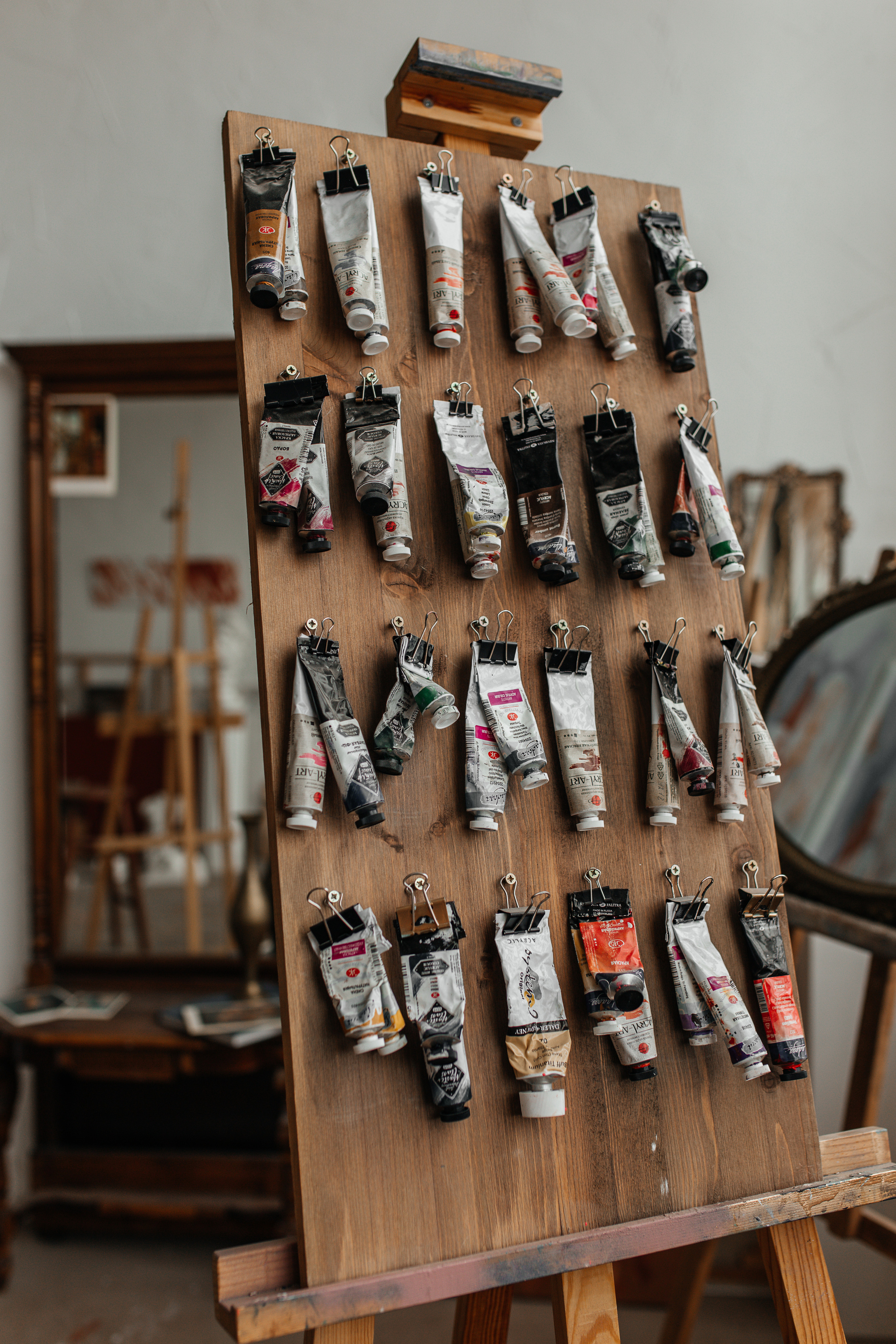 В мастерской художницы. Фотограф в Санкт-Петербурге Гранкина Мария