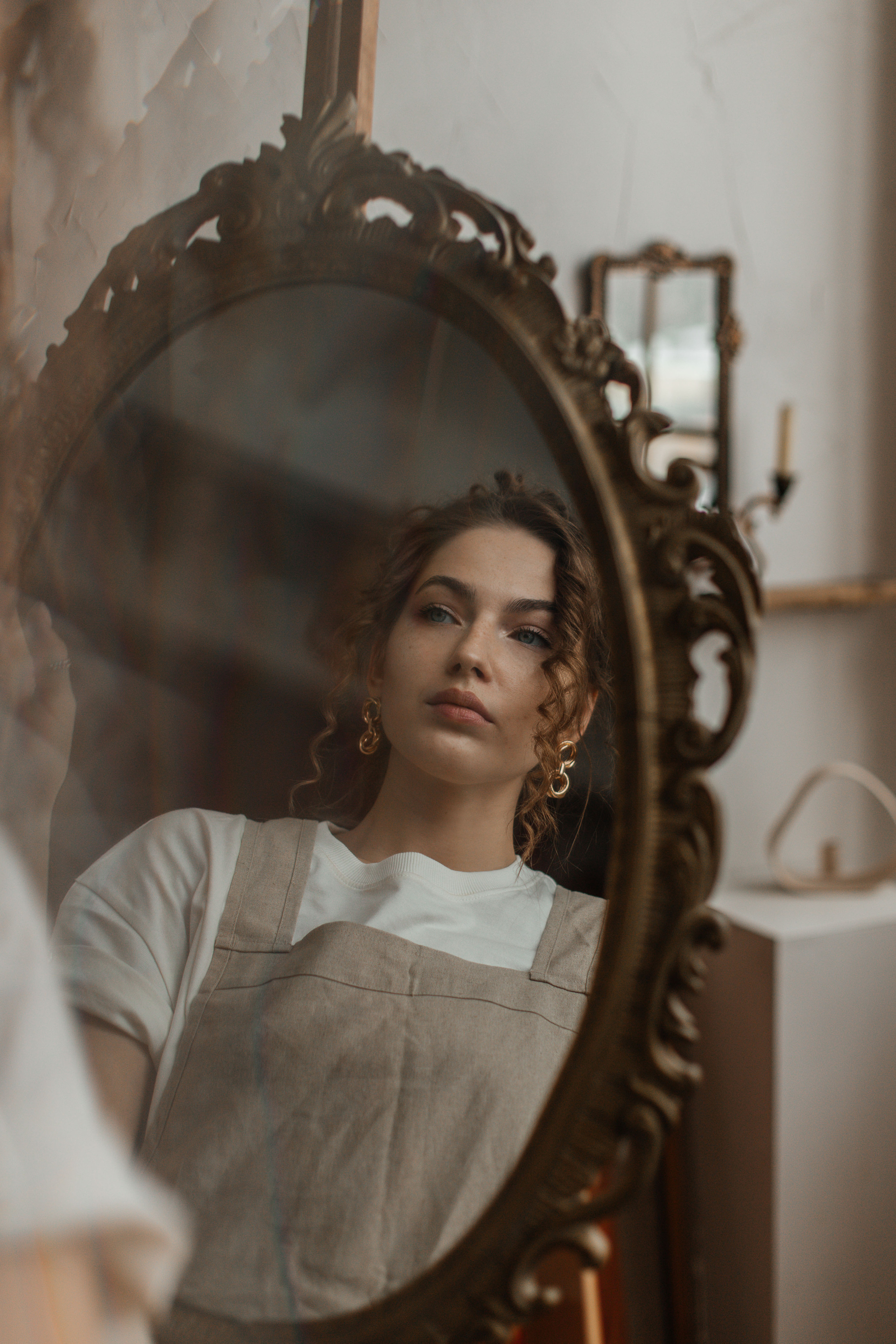 В мастерской художницы. Фотограф в Санкт-Петербурге Гранкина Мария