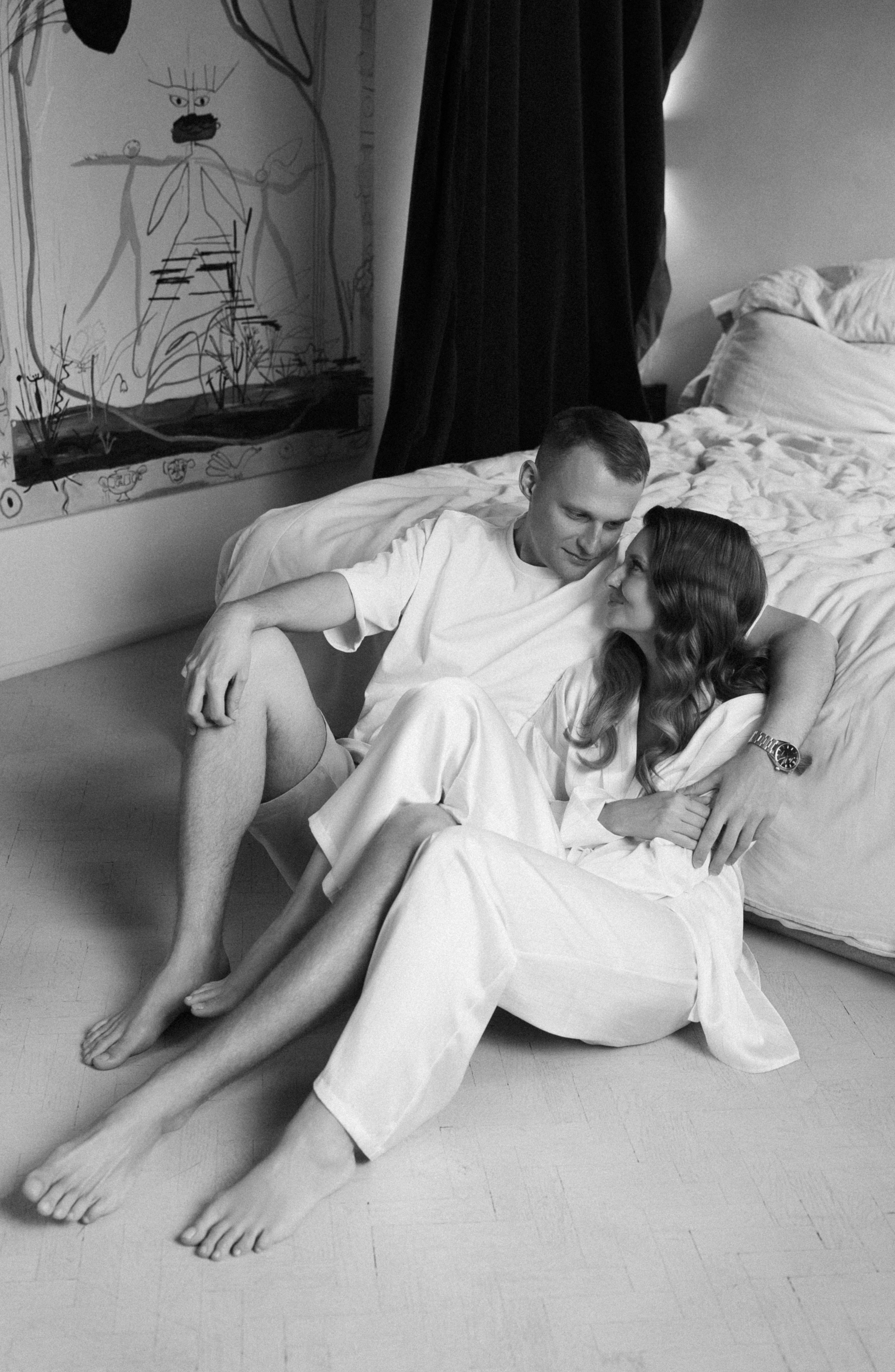 Иван и Рума. Москва. Сборы в отеле Marco Polo и роспись в особняке Спиридонова. Свадебный фотограф Катерина Чулкова