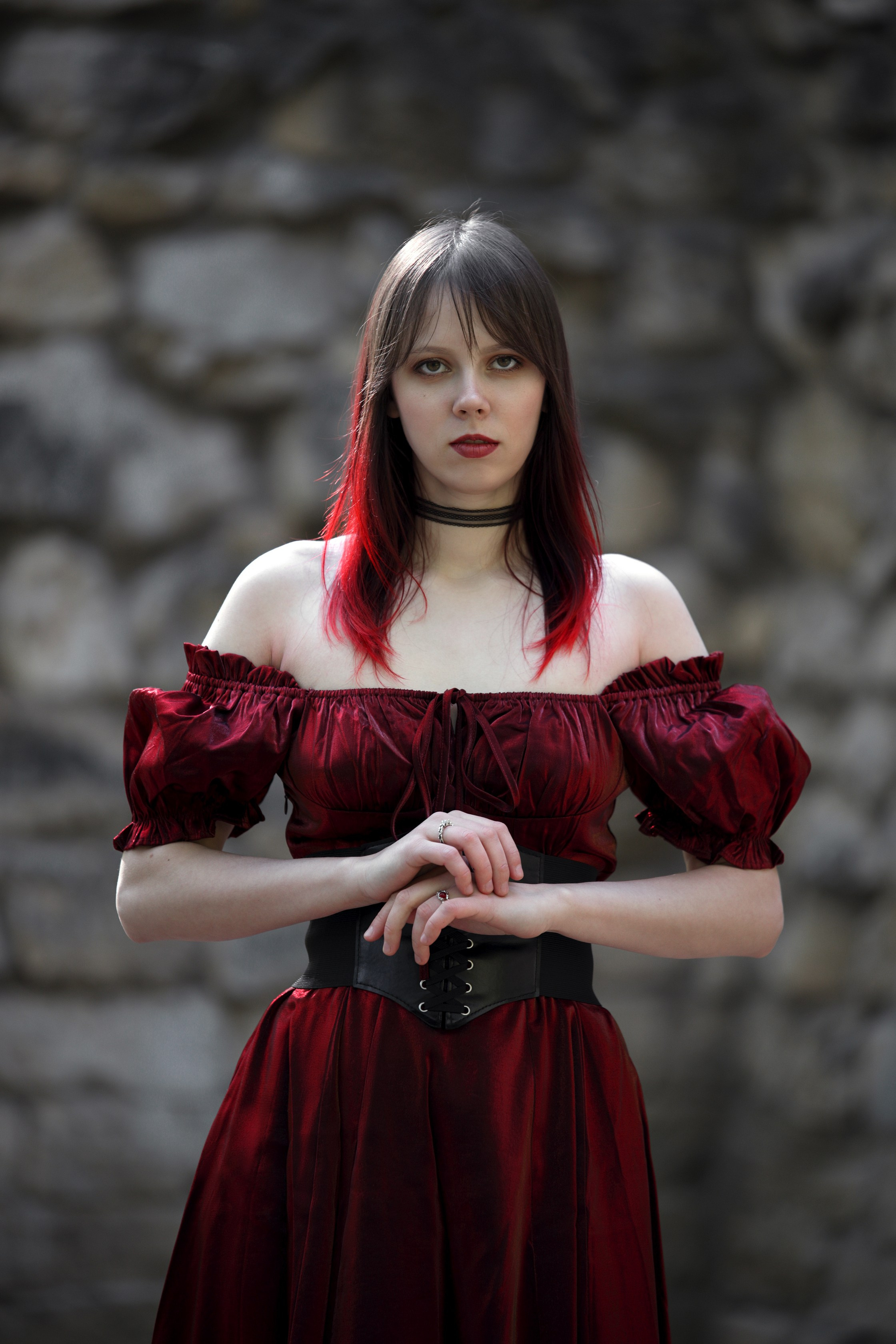 Jungfrau in Rot. Арт-фотограф. Coffelisk