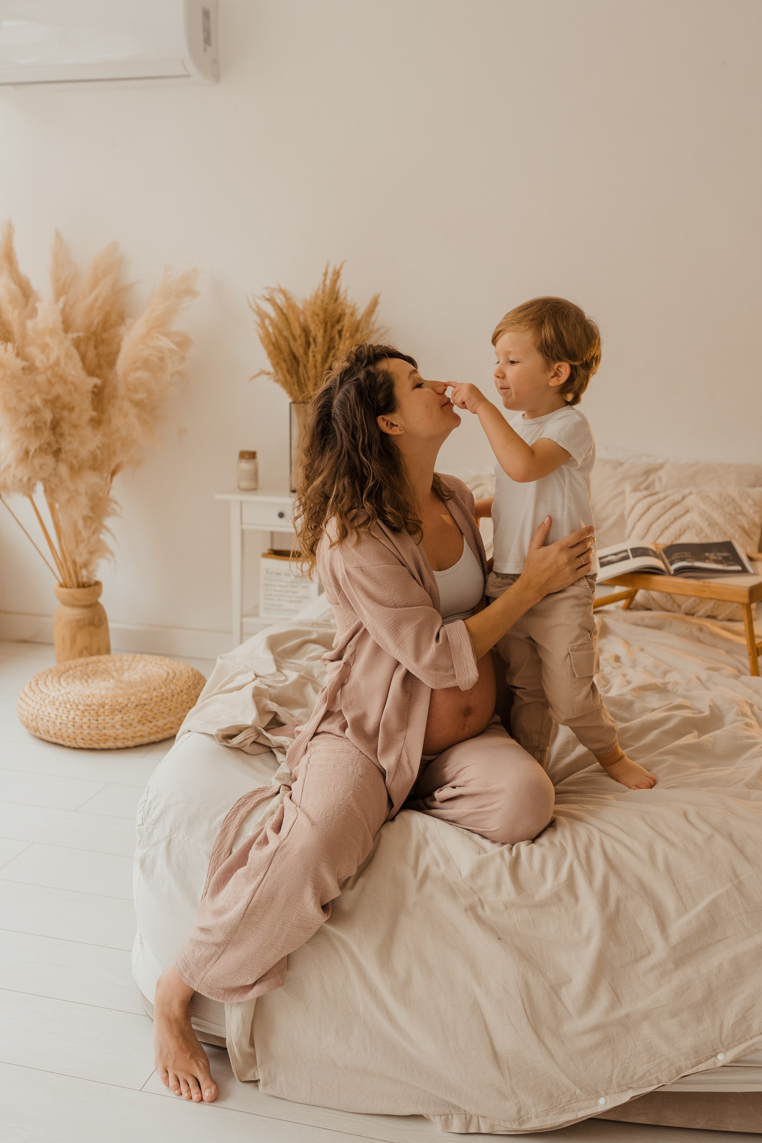 Семейная фотосессия в студии в Москве, семейный фотограф Анна Полушина. Свадебный фотограф в Москве Анна Полушина