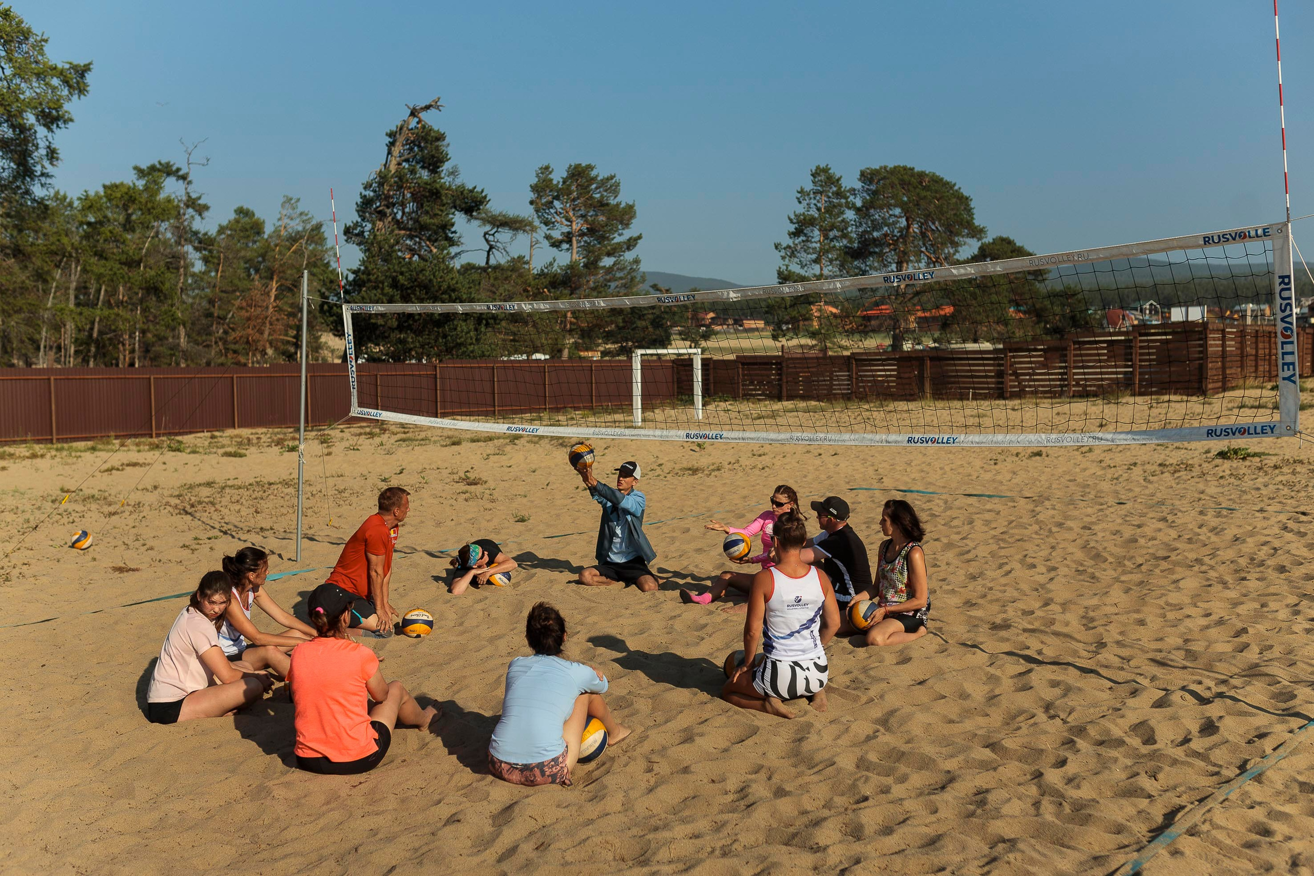 Соревнования Rusvolley на Байкале. Photographer of Dharamsala and Olkhon island