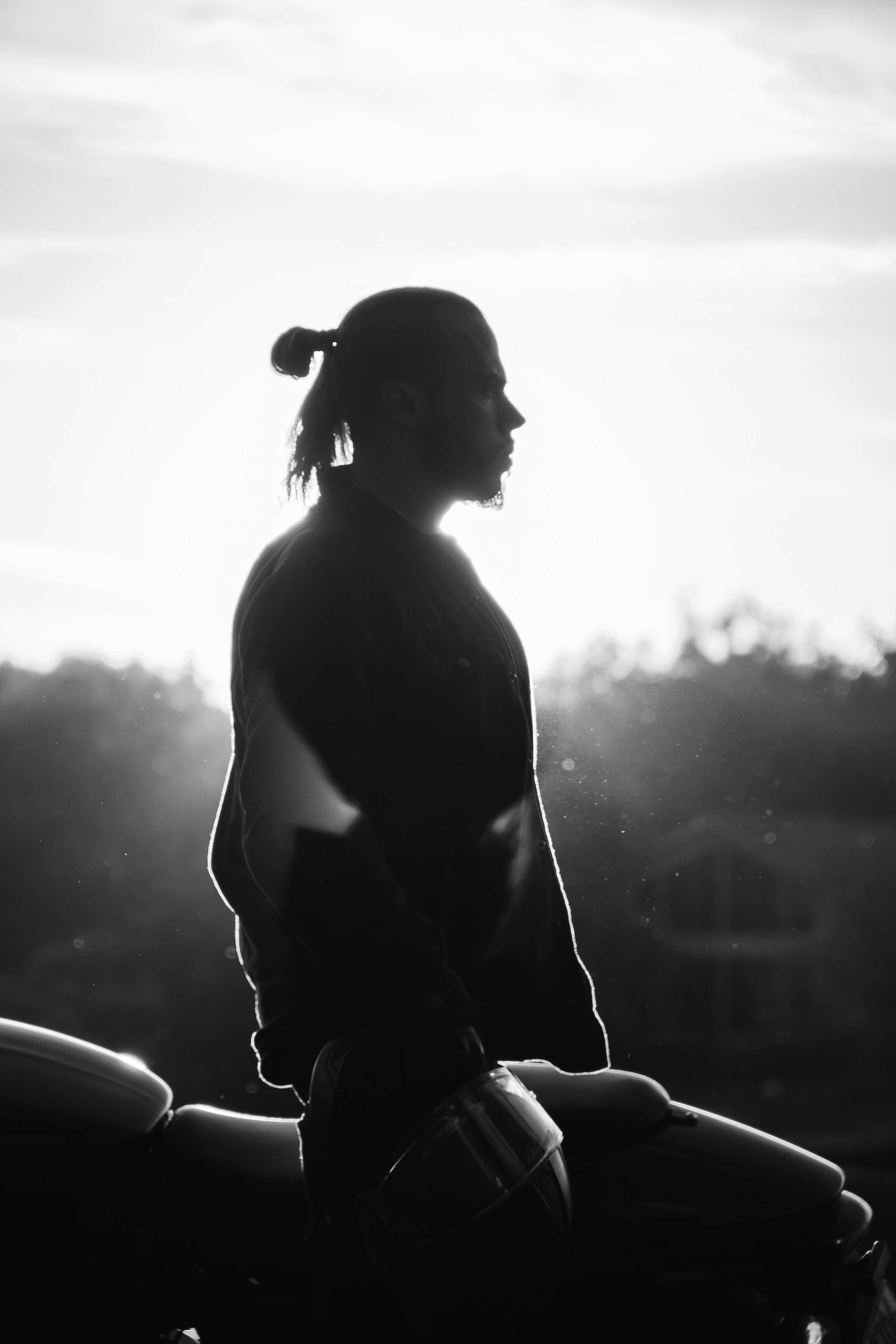 Иван и Harley Davidson. Наталия Фролова. Фотограф. Москва