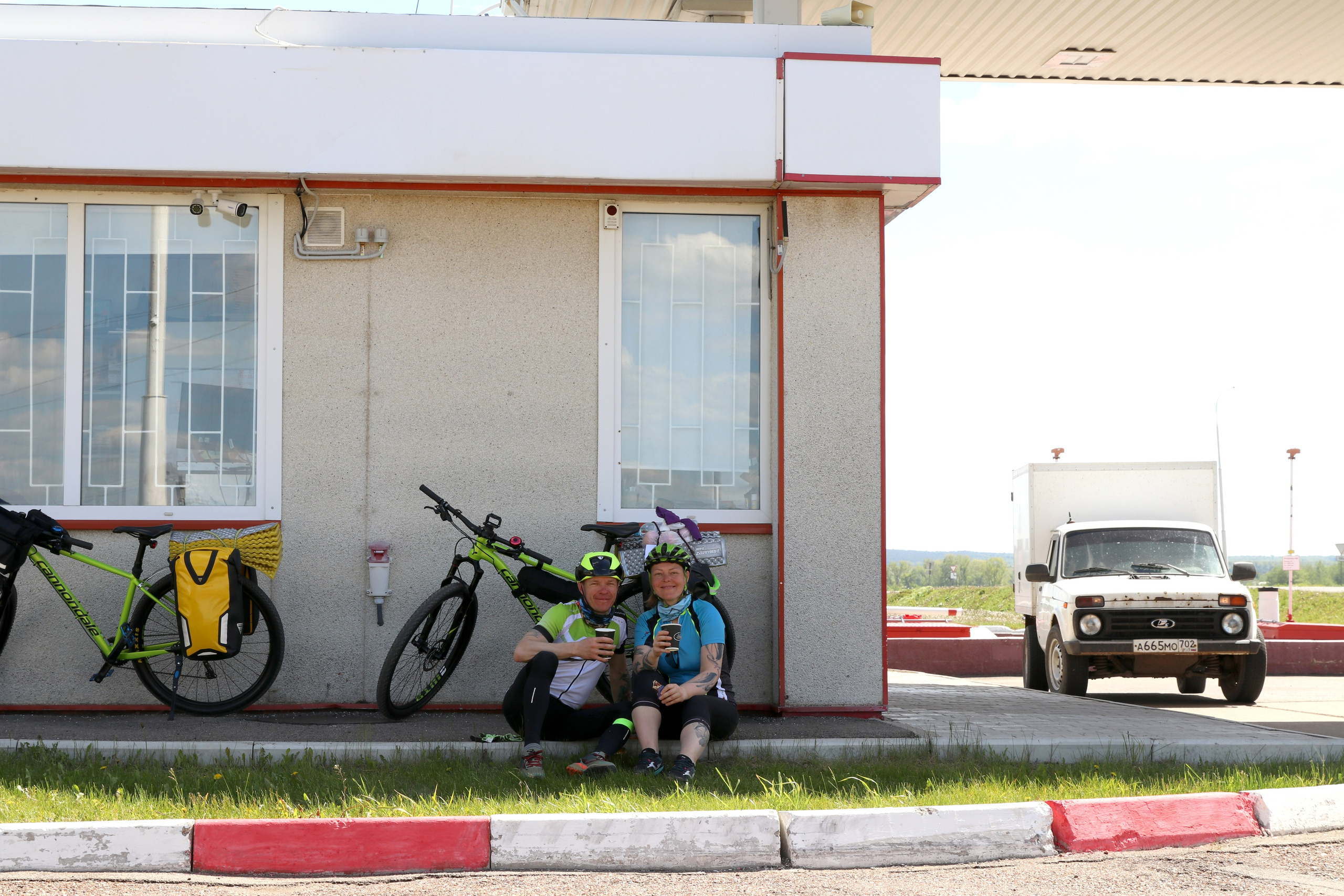 Остановка на "заправку"