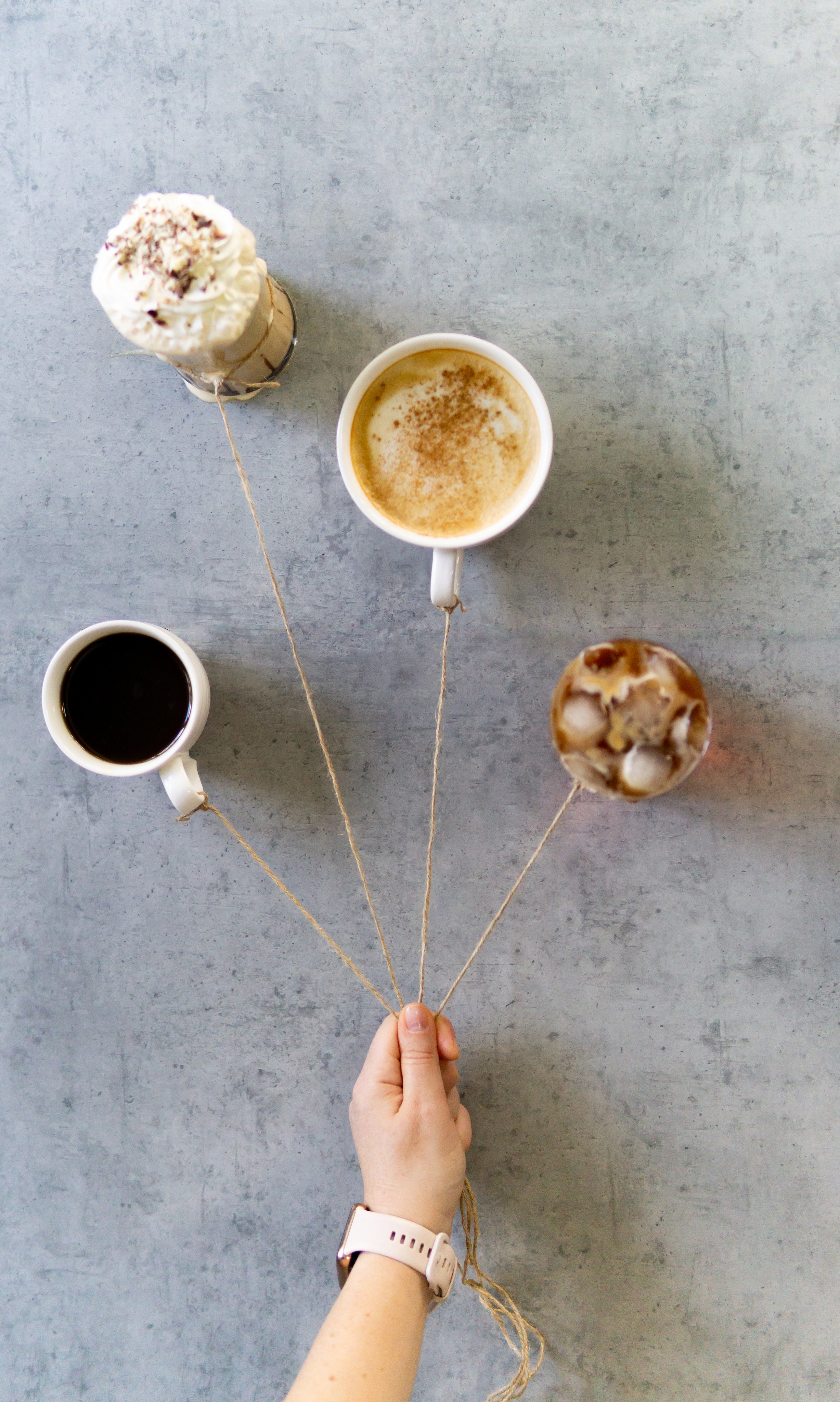 Контент съёмка для кофейни. Фотограф в Москве Юлия Першина