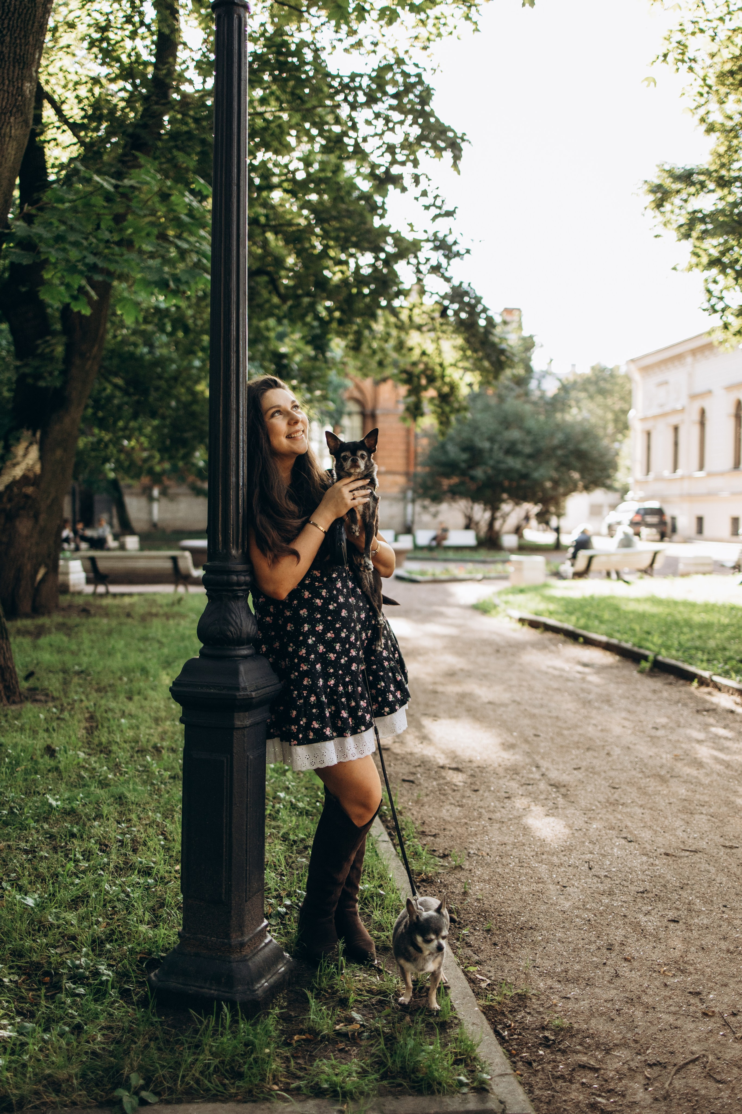 Даша и ее мальчики. Фотограф — Анималист | Санкт-Петербург