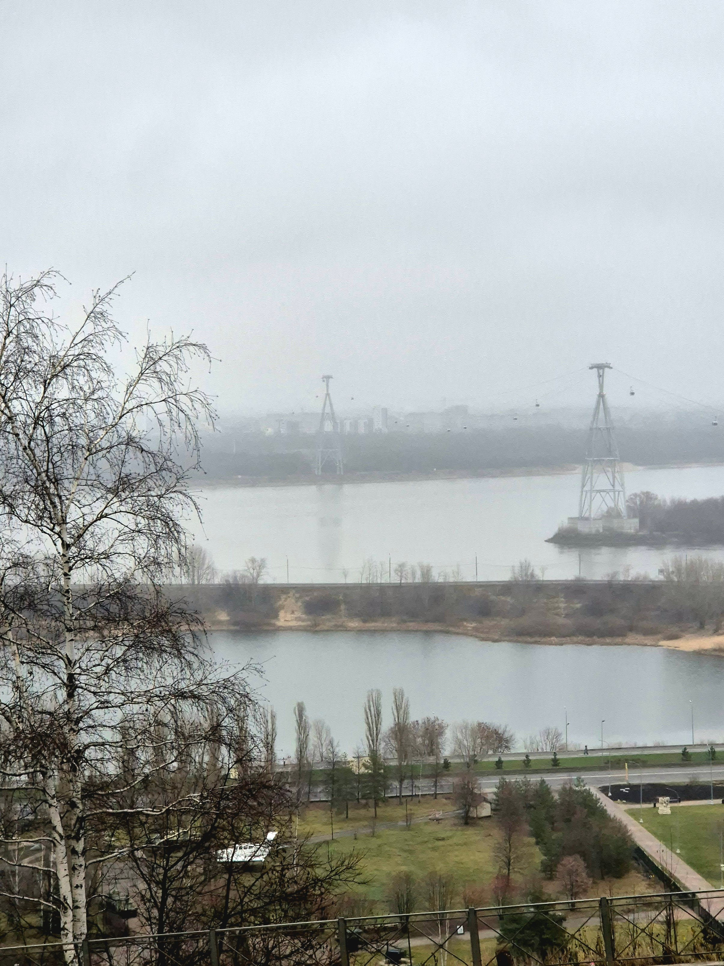 Вид на канатку с Верхне-Волжской набережной