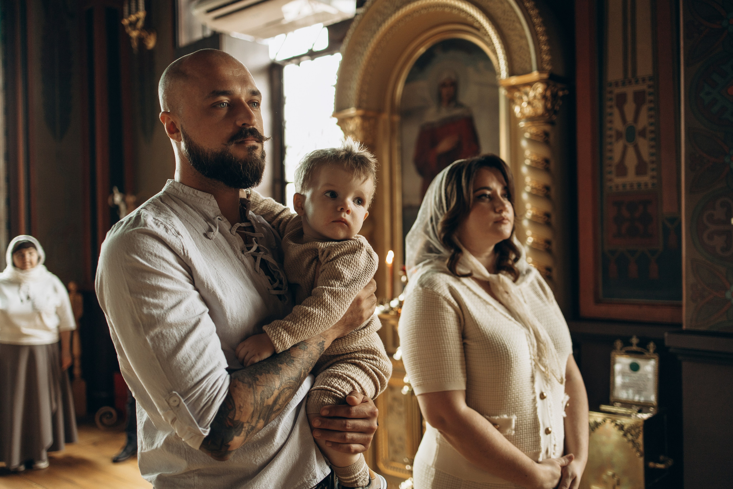 Таинство крещения Матвея. Самый теплый фотограф в Краснодаре Рябоконь Ксения