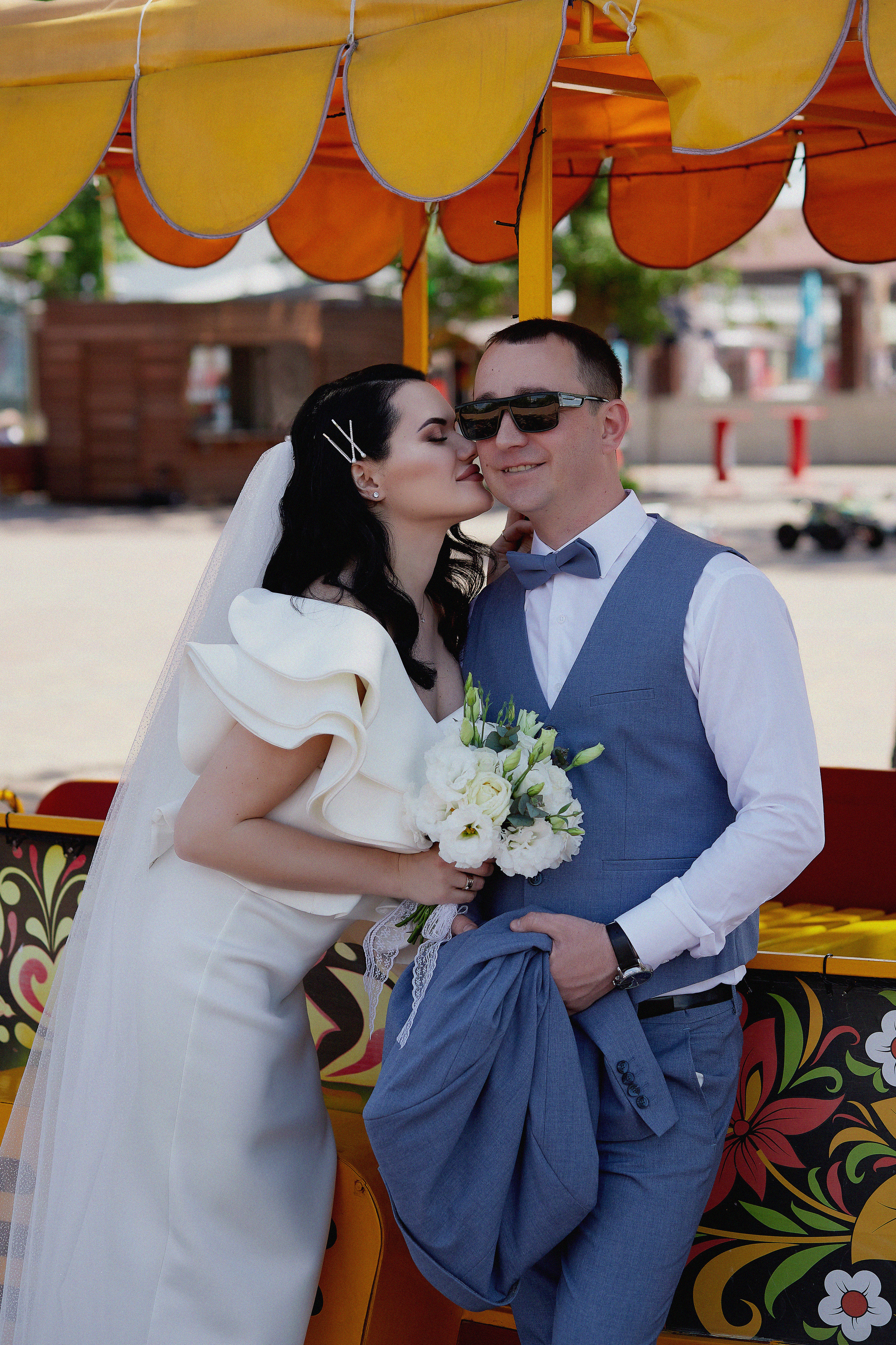 Свадебная фотосъемка молодой пары в городе Ростове. Фотосессии в Ростове-на-Дону. Мария Роскошная