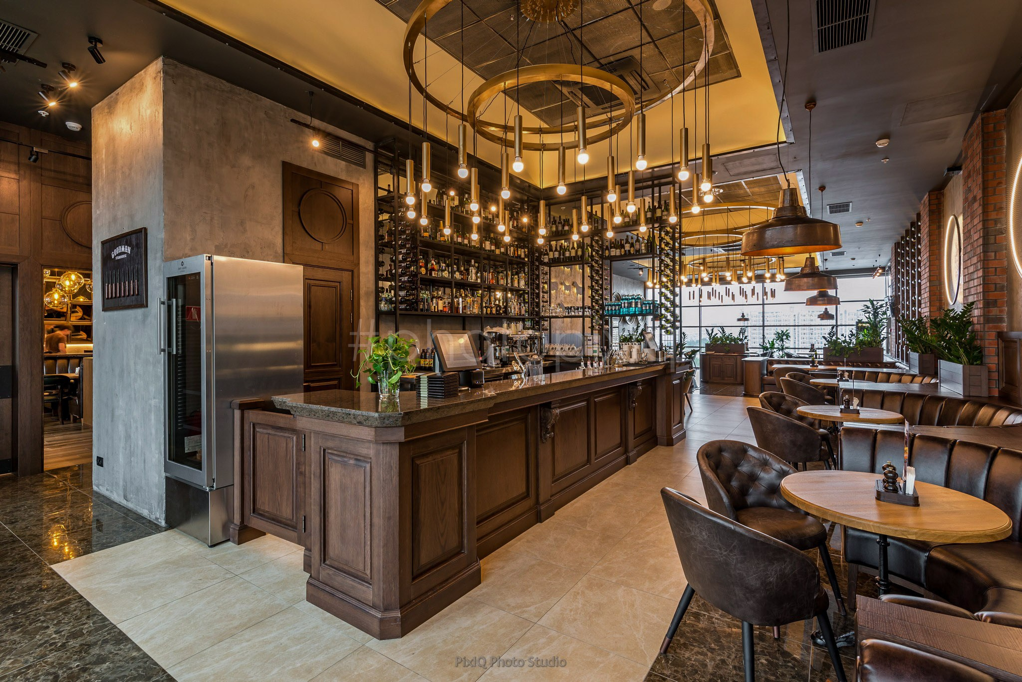 Фотосъёмка ресторана КОЛБАСОФФ. Интерьерная съёмка и виртуальные туры — Интерьерный фотограф Кузнецов Сергей (photopixiq)