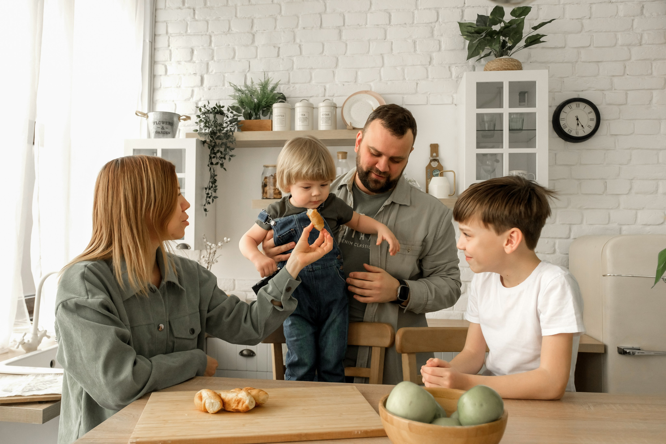 Домашняя съемка семьи Ольги