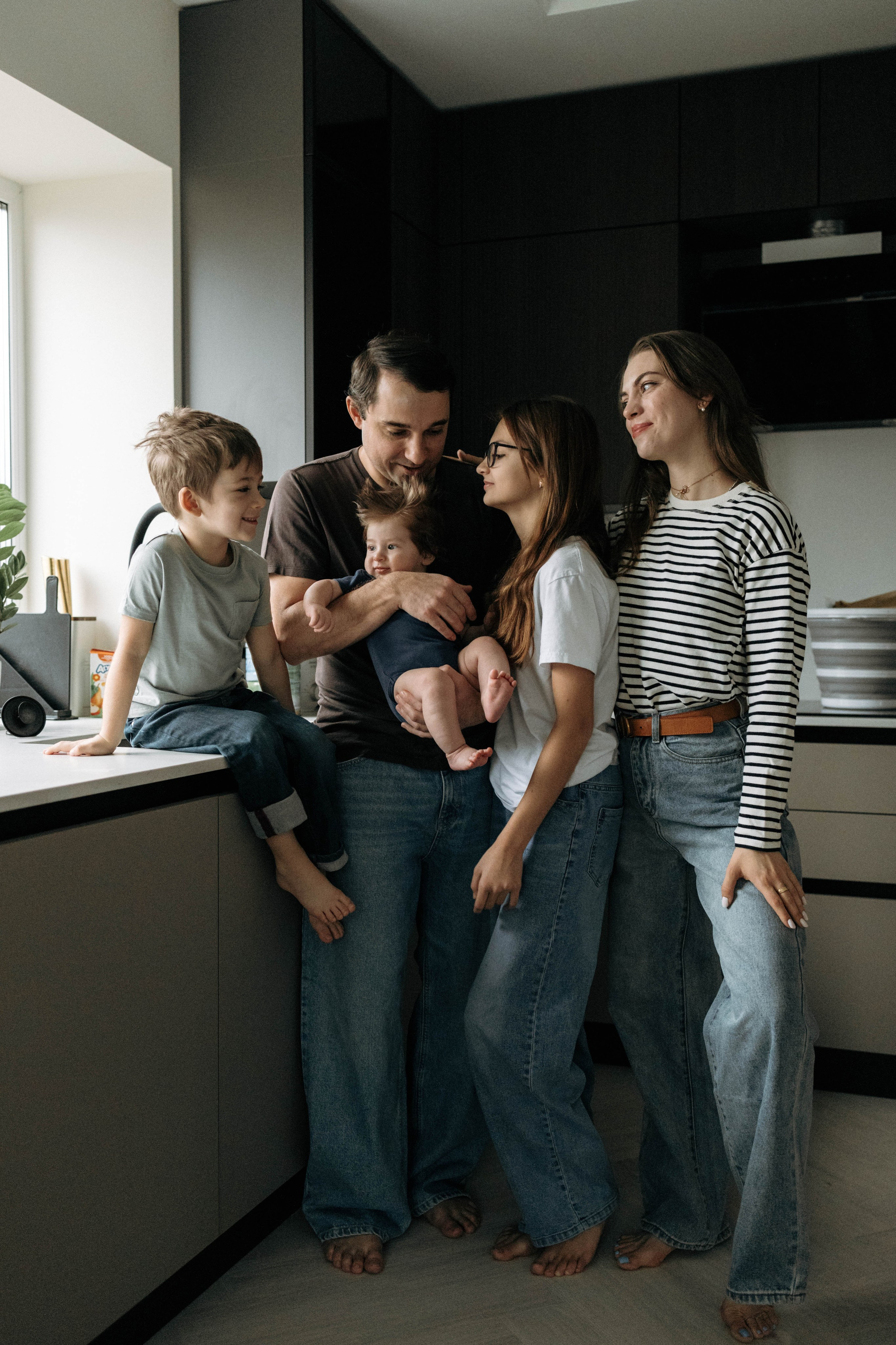 Домашняя фотосессия в загородном доме. Семейный и детский фотограф в Москве Маргарита Сереброва