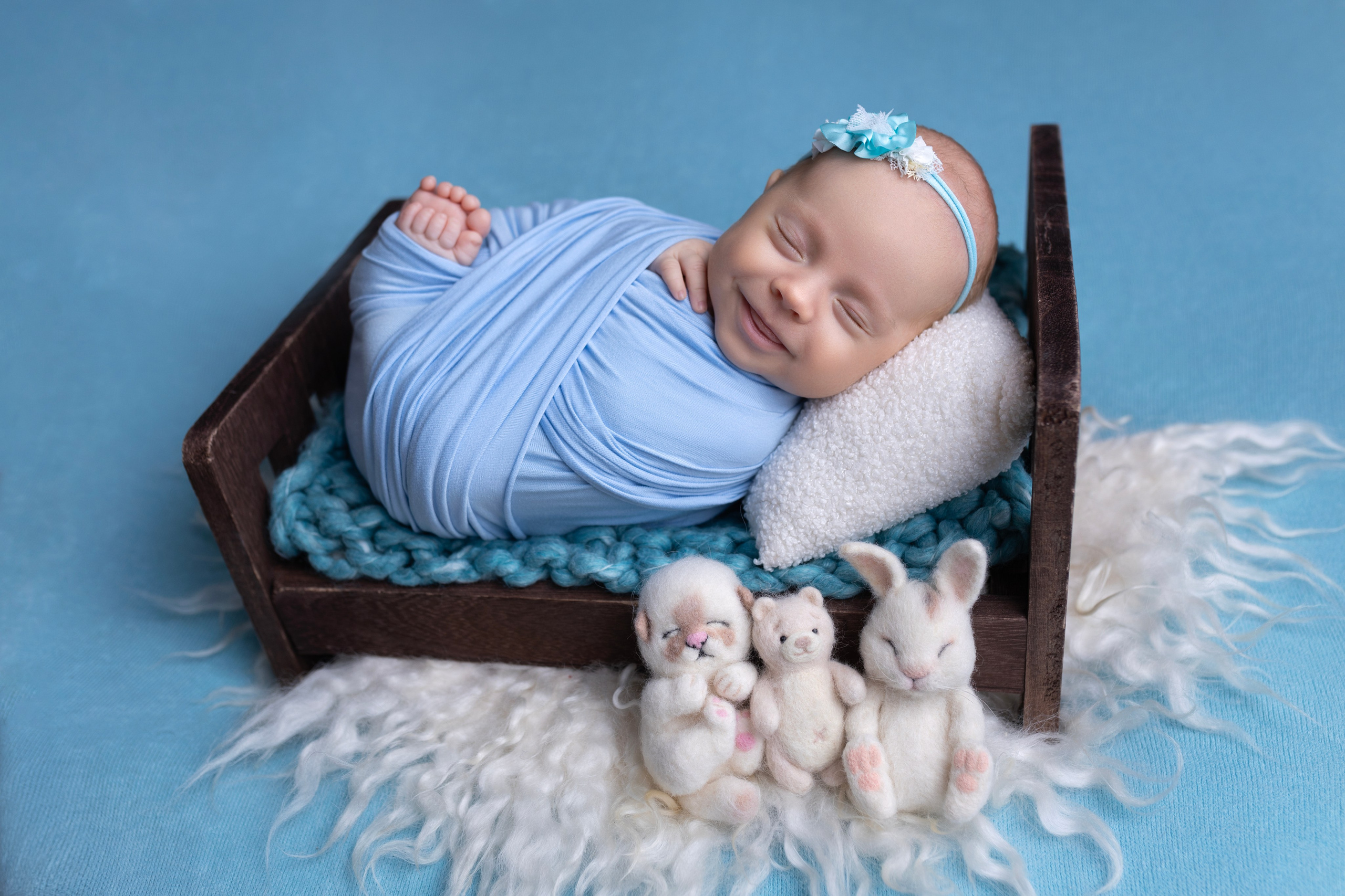 Newborn девочки. Фотограф новорожденных Модяева Ирина