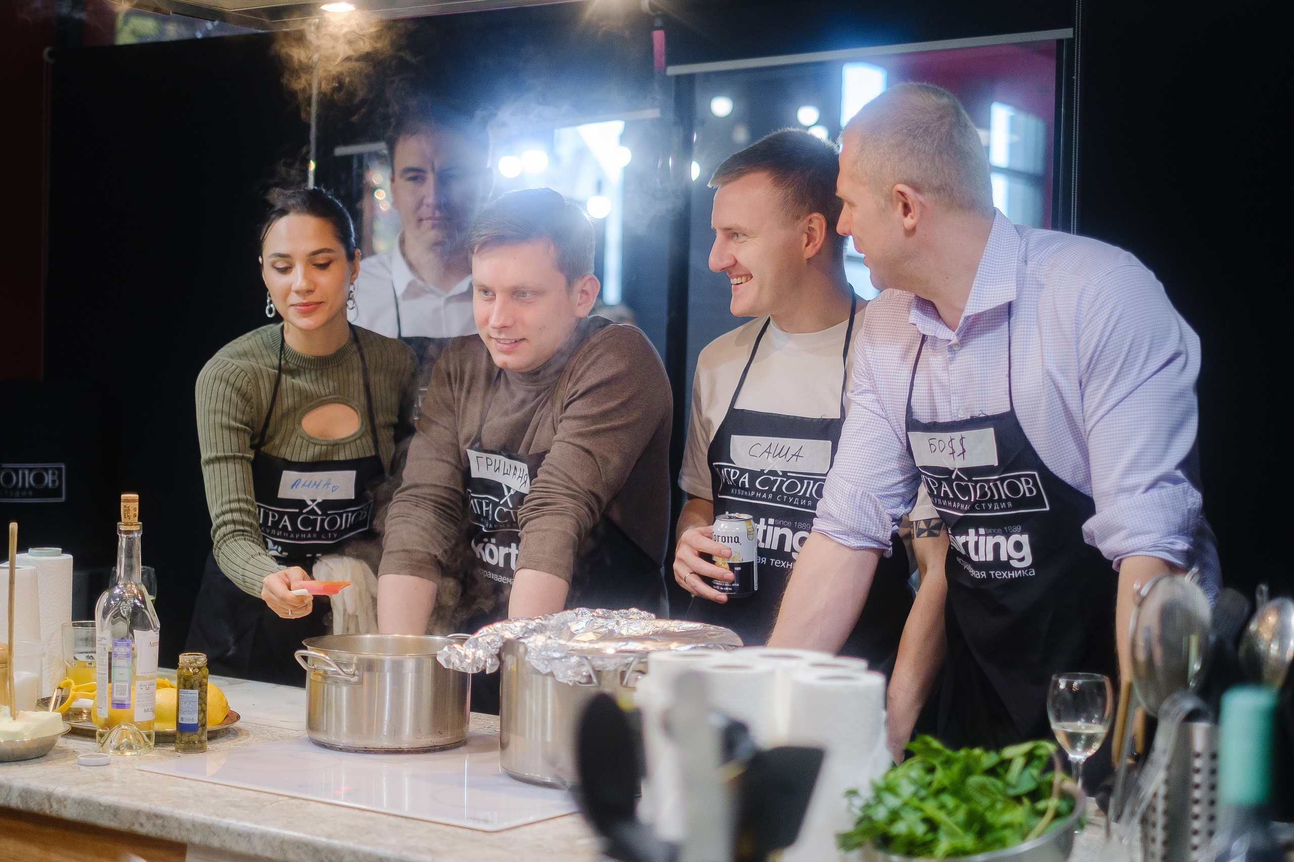 Корпоратив на кулинарном мк. Фотограф Мария Хлебникова Санкт-Петербург Москва