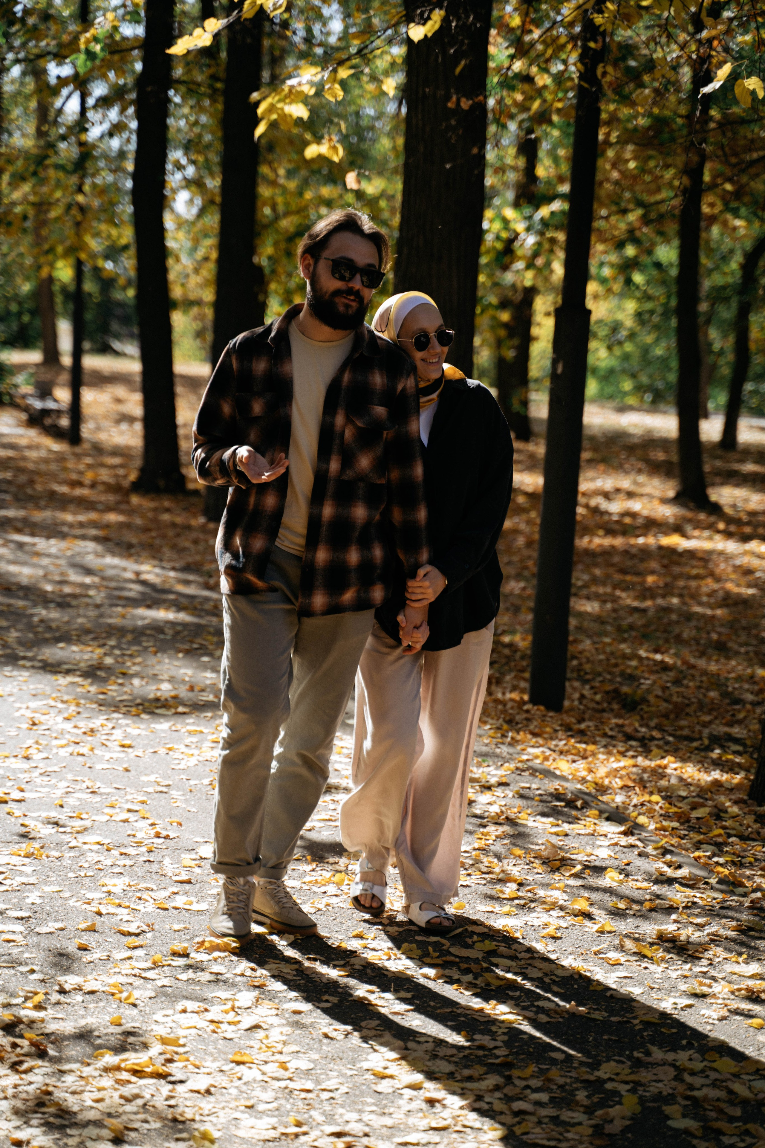 Трое в парке