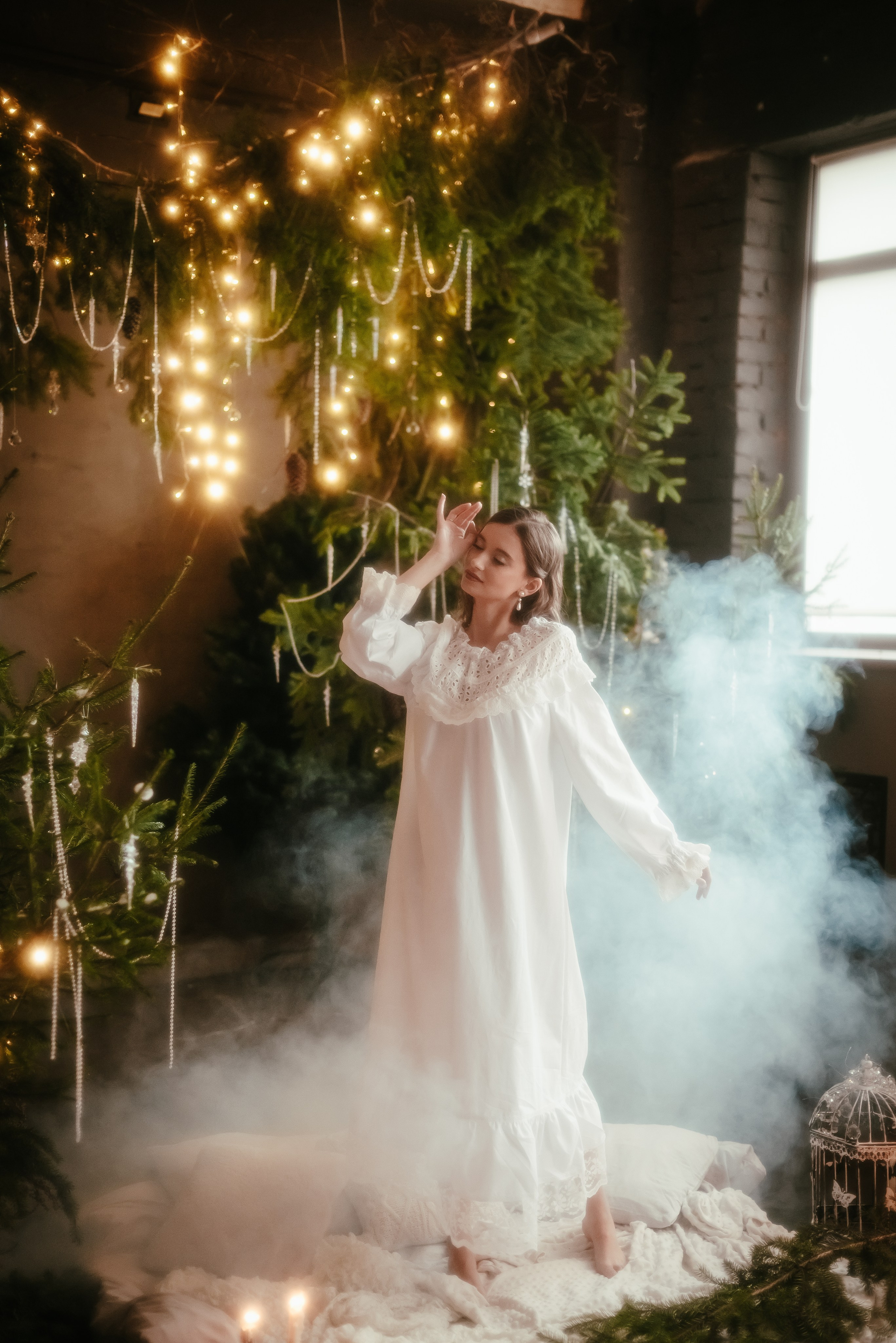 Новогодняя Фотосессия с дымом