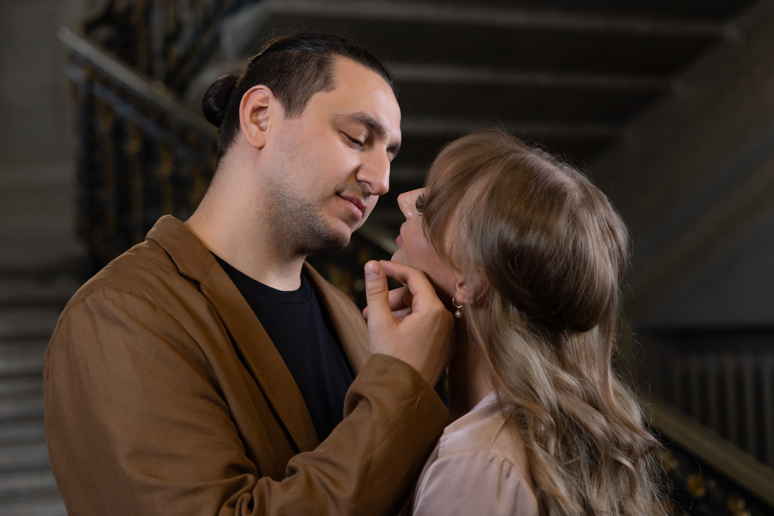 Лавстори в особняке Санкт-Петербурга для влюбленных танцоров. Фотограф в Санкт-Петербурге Вагнер Юлия