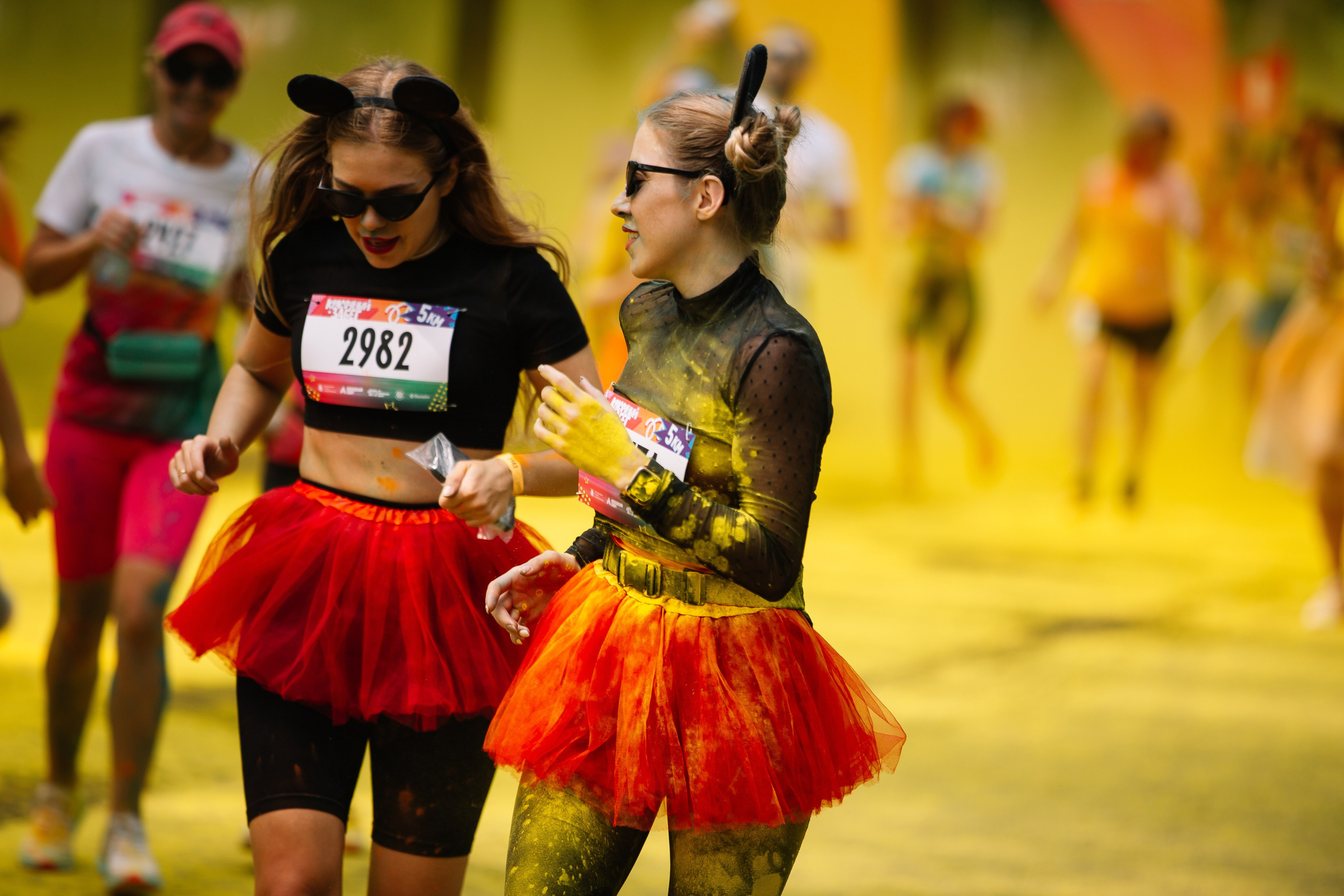 Красочный забег. Свадебный Семейный Репортажный фотограф в Москве