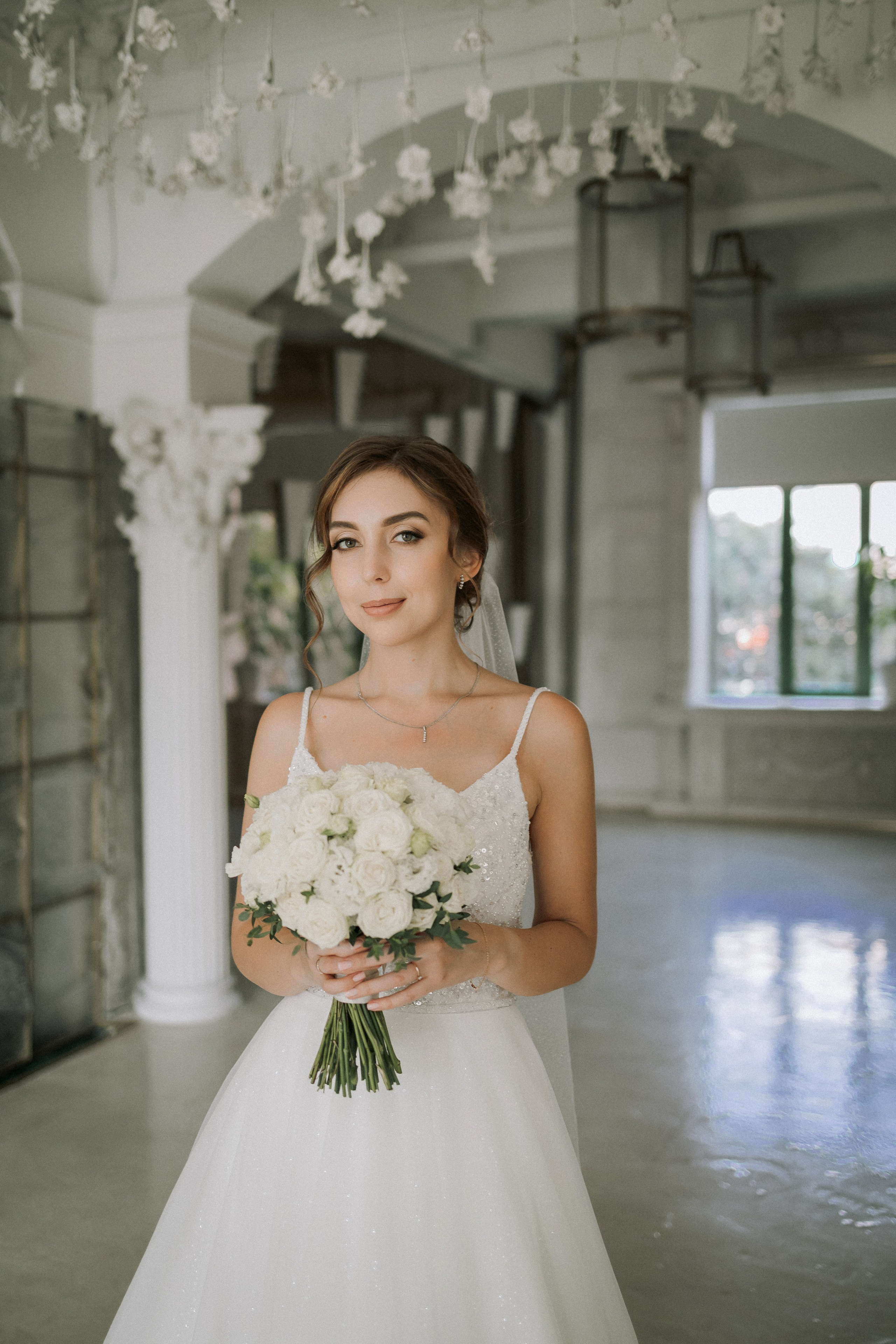 Свадебная прогулка Екатерины и Евгения. Свадебная фотография. Арина Рубах